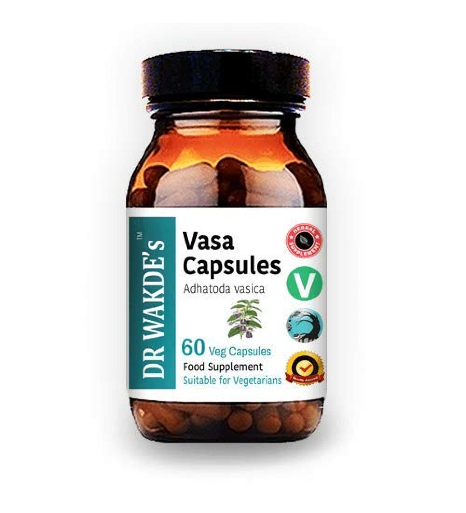 Vasa Capsules - Natural Herbal Supplement for Cardiovascular Health - Buy Online on GoSupps.com