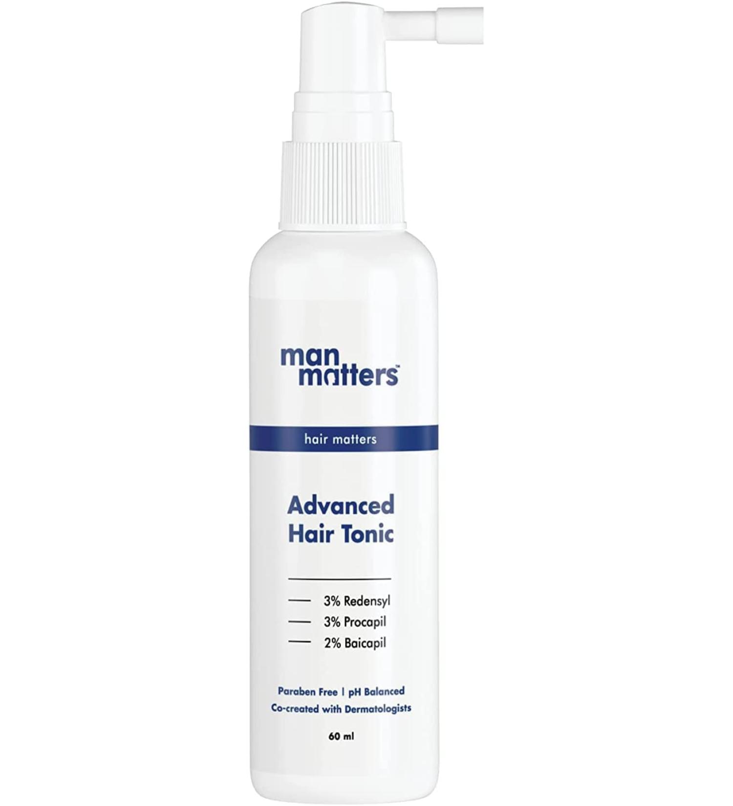 Puritans Man Matters Advanced Hair Tonic for Men 60ml - Buy Online on GoSupps.com
