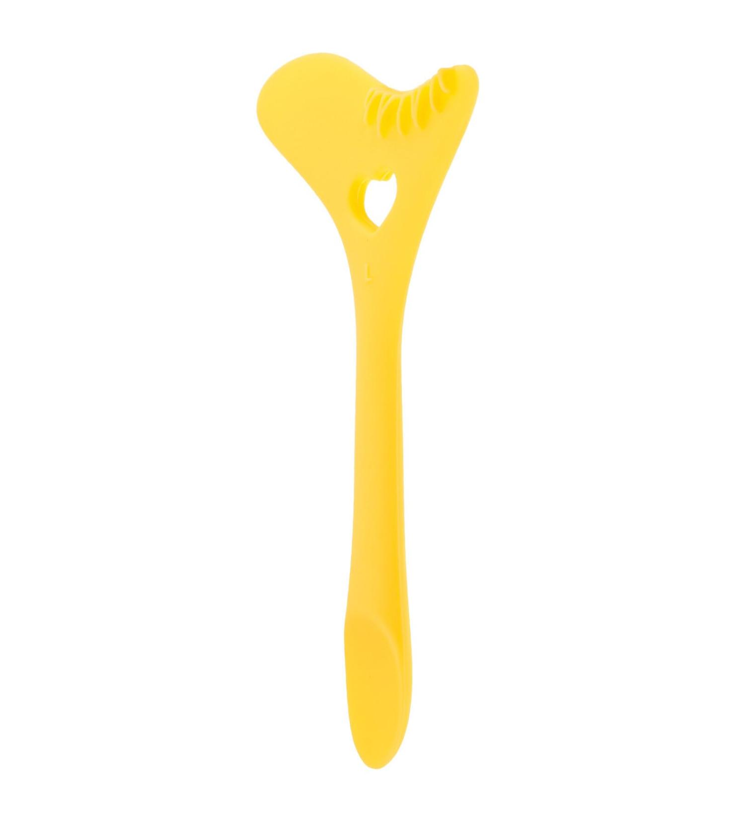 FOMIYES Silicone Winged Tip Eyeliner Stencils Eye Makeup Tool Fishtail Design Eyeliner Applicator Eyeliner Mascara Guards Yellow - Buy Online on GoSupps.com