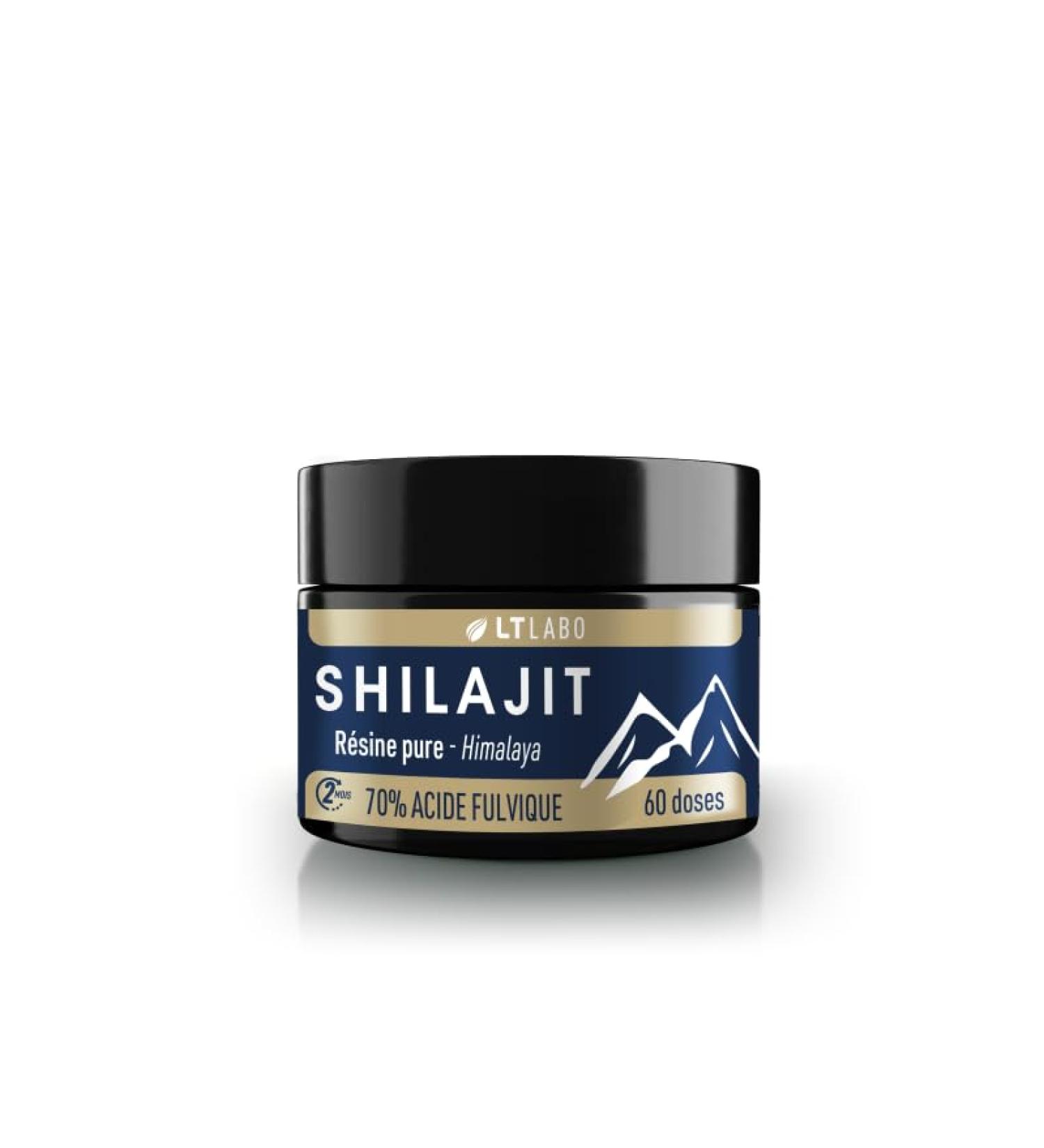 LT Laboratoire Shilajit Pure Resin - Fulvic Acid 70% - 30g - LT Labo