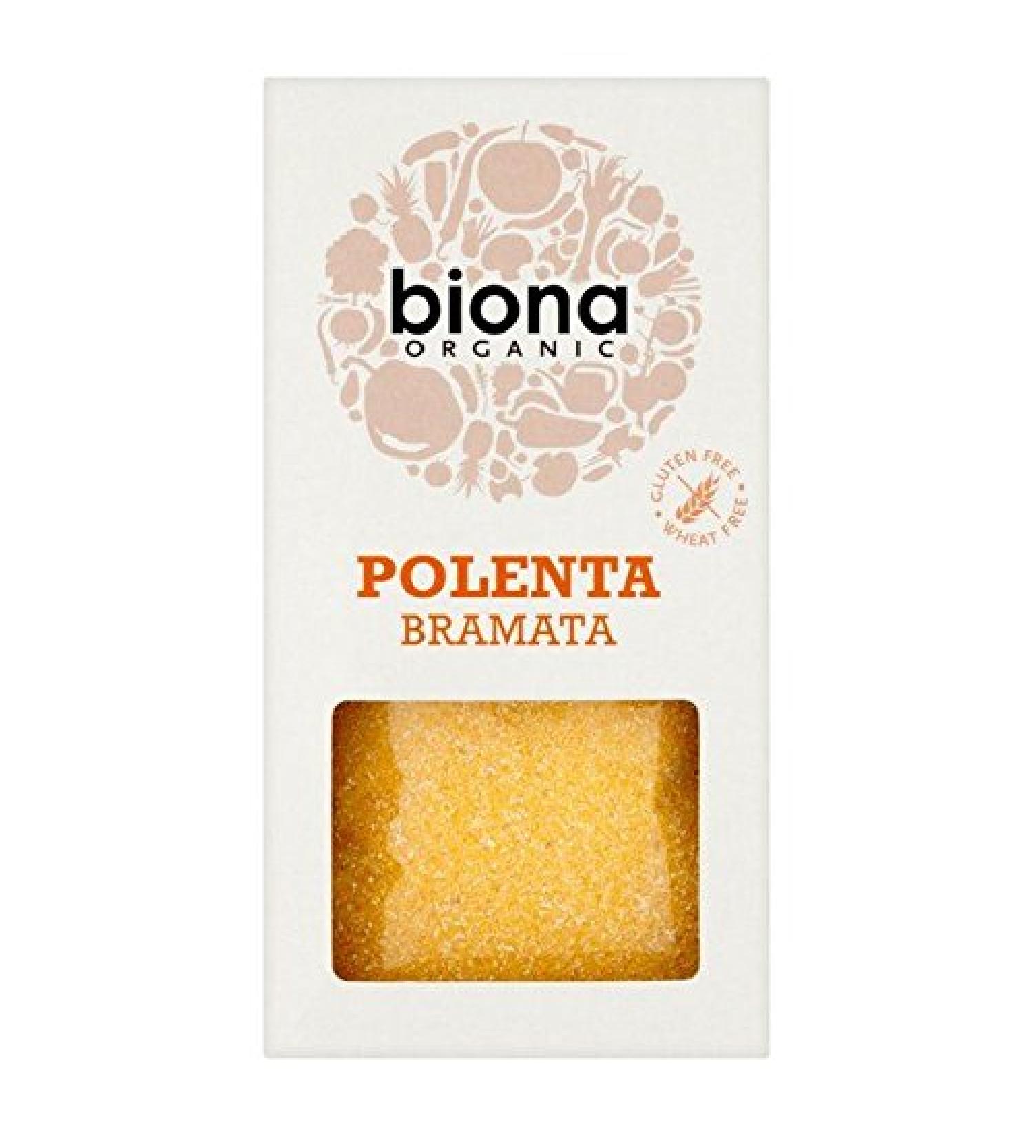 Biona Organic Polenta Bramata - 500g (1.1lbs)