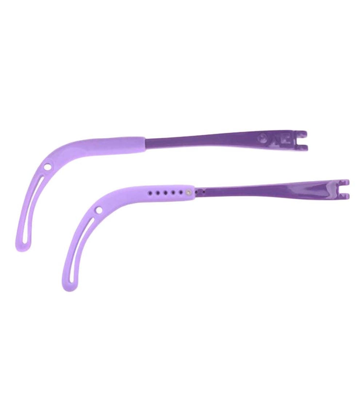 Adjustable Purple Eyeglass Legs & Ear Hook Holders for Kids - Silicone Temples & Repair Parts - International Shipping Available - Buy Online on GoSupps.com
