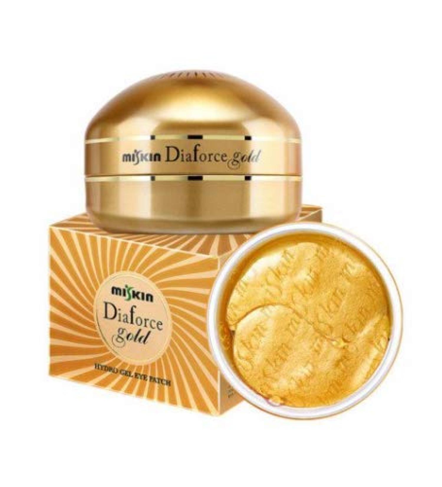 Miskin DiaForce Gold Hydro - Gel Eye Patch 60 Pieces Made In Korea