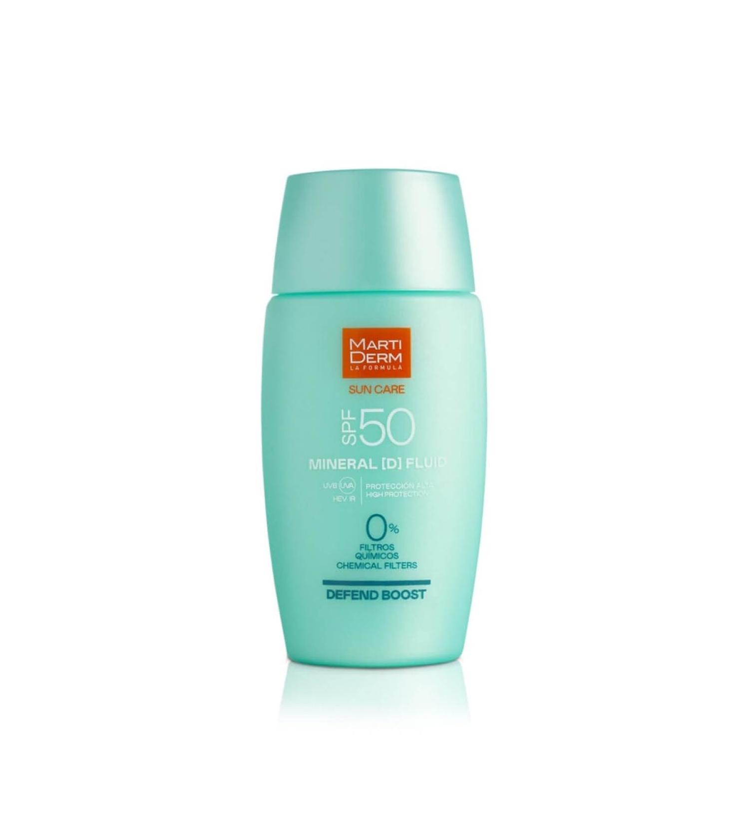 Mineral (D) Face Fluid SPF50 50ml Sensitive Skin Martiderm