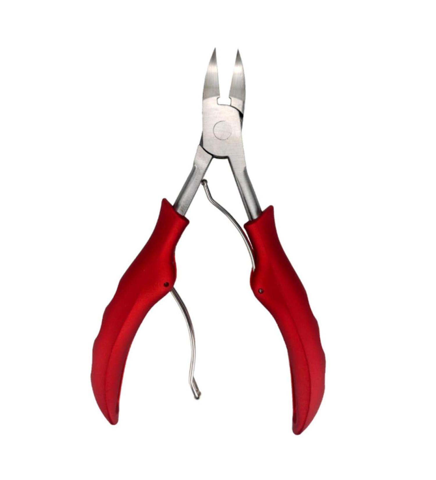 MERRYHAPY 1pc Nail Clippers Thick Nail Scissors Nail Salon Tools Dead Skin Scissors Nail Art Kit Podiatrist Fingernail Kit Manicure Pedicure Kit Angled Nail Clipper Pedicure Tool Red Rubber - Buy Online on GoSupps.com