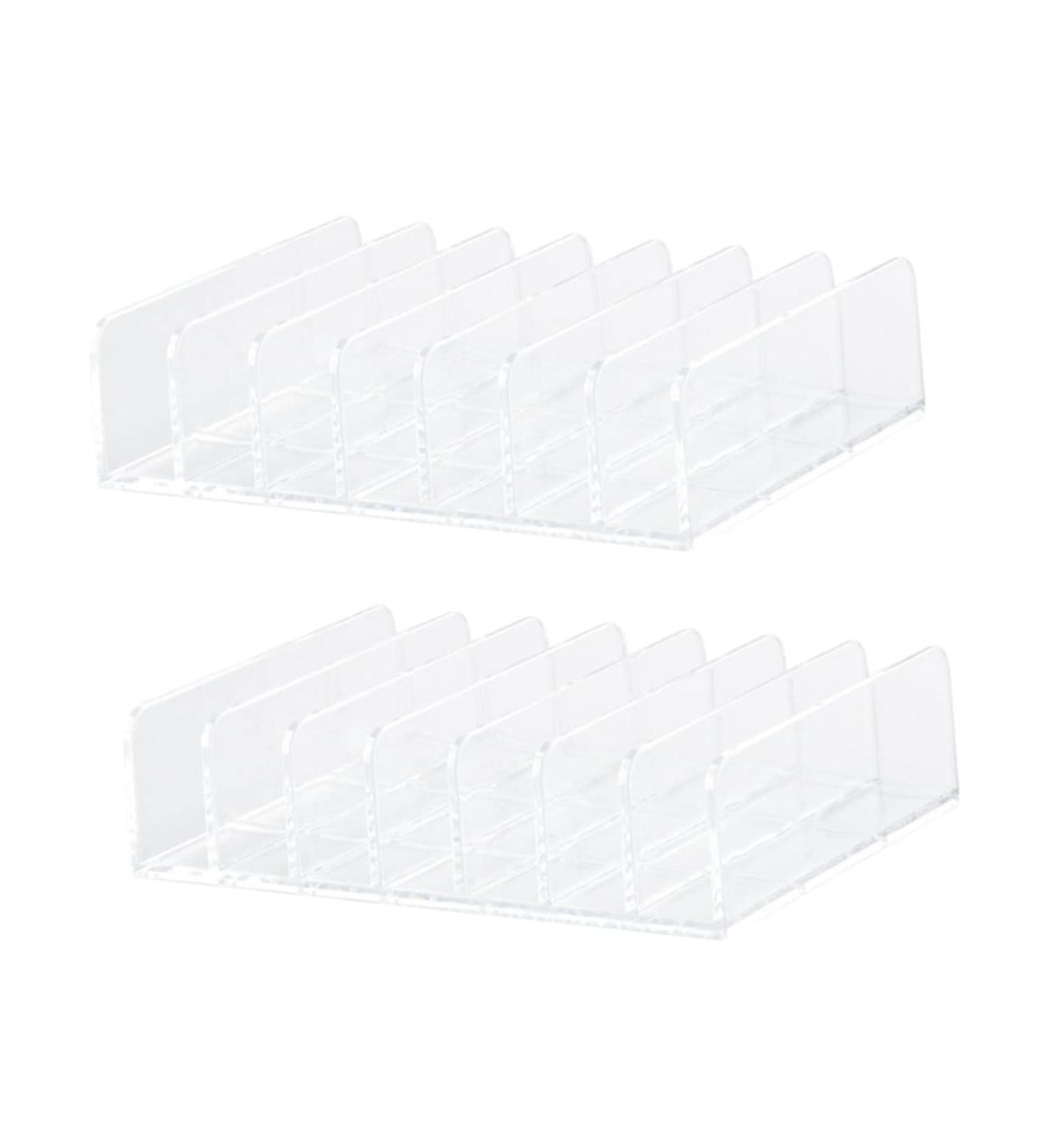 Didiseaon 2pcs Eyeshadow Vanity Holders Organizers Palettes Stand Organizer Makeup Containers Cosmetic Beauty - Buy Online on GoSupps.com