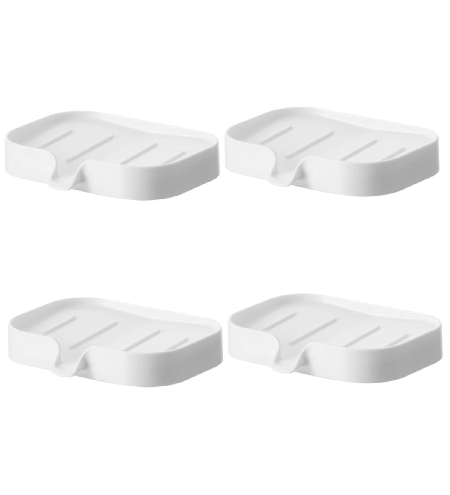 Zerodeko 4-Part Stand for Dishes & Bathroom Sink | Creative Soap & Sponge Holder | International Shipping Available - Buy Online on GoSupps.com