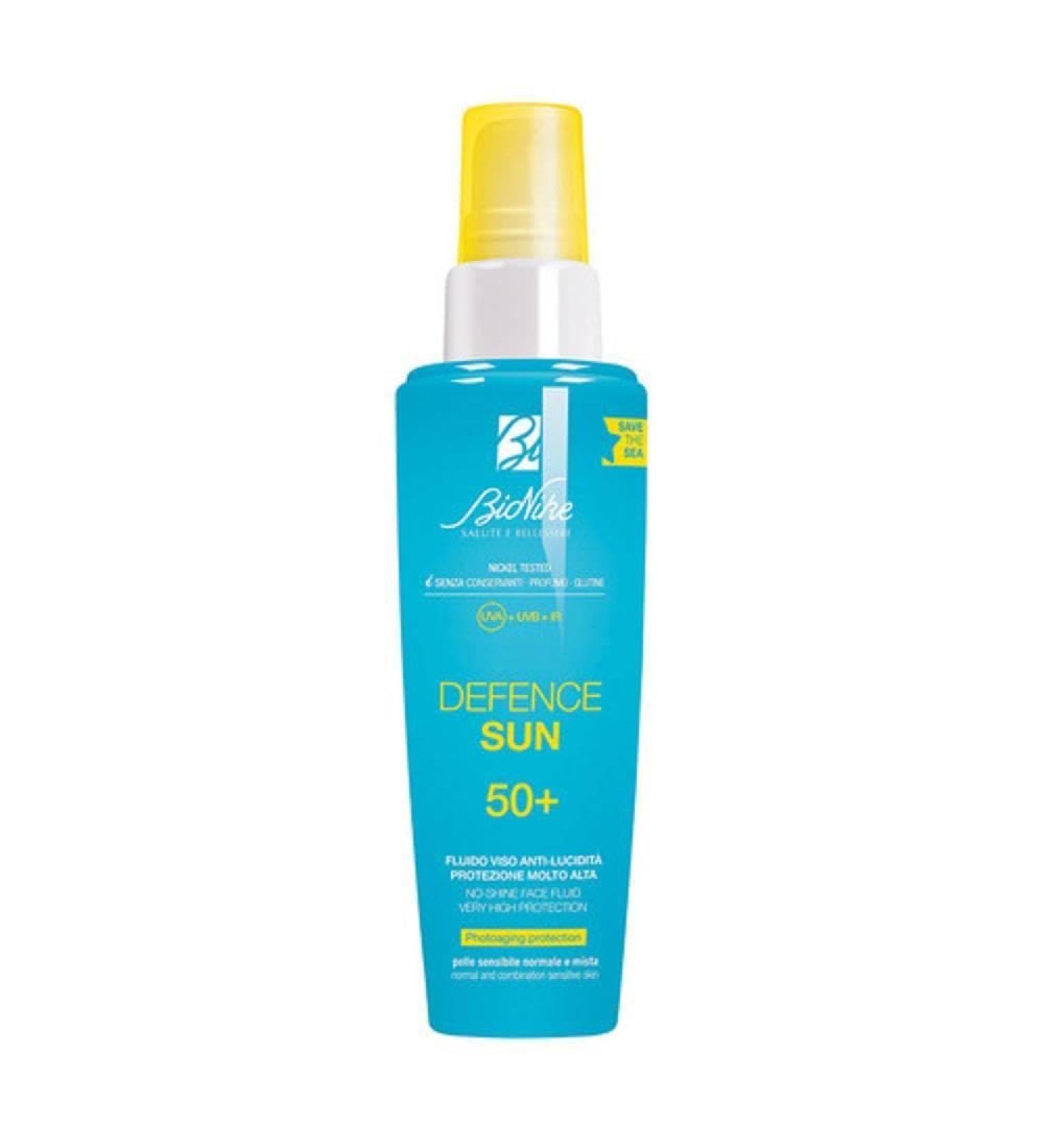 BioNike DEFENCE SUN 50+ ANTI-SHINE FACE FLUID 50 ML