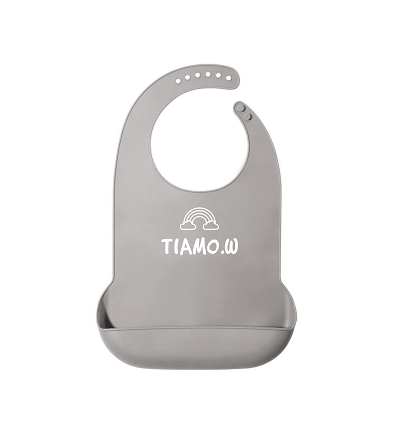 Portable Adults Waterproof Anti-oil Silicone Bib Elderly Aged Mealtime Cloth Protector Senior People Aid Aprons 1 Pack Silico Gray-xl - Buy Online on GoSupps.com
