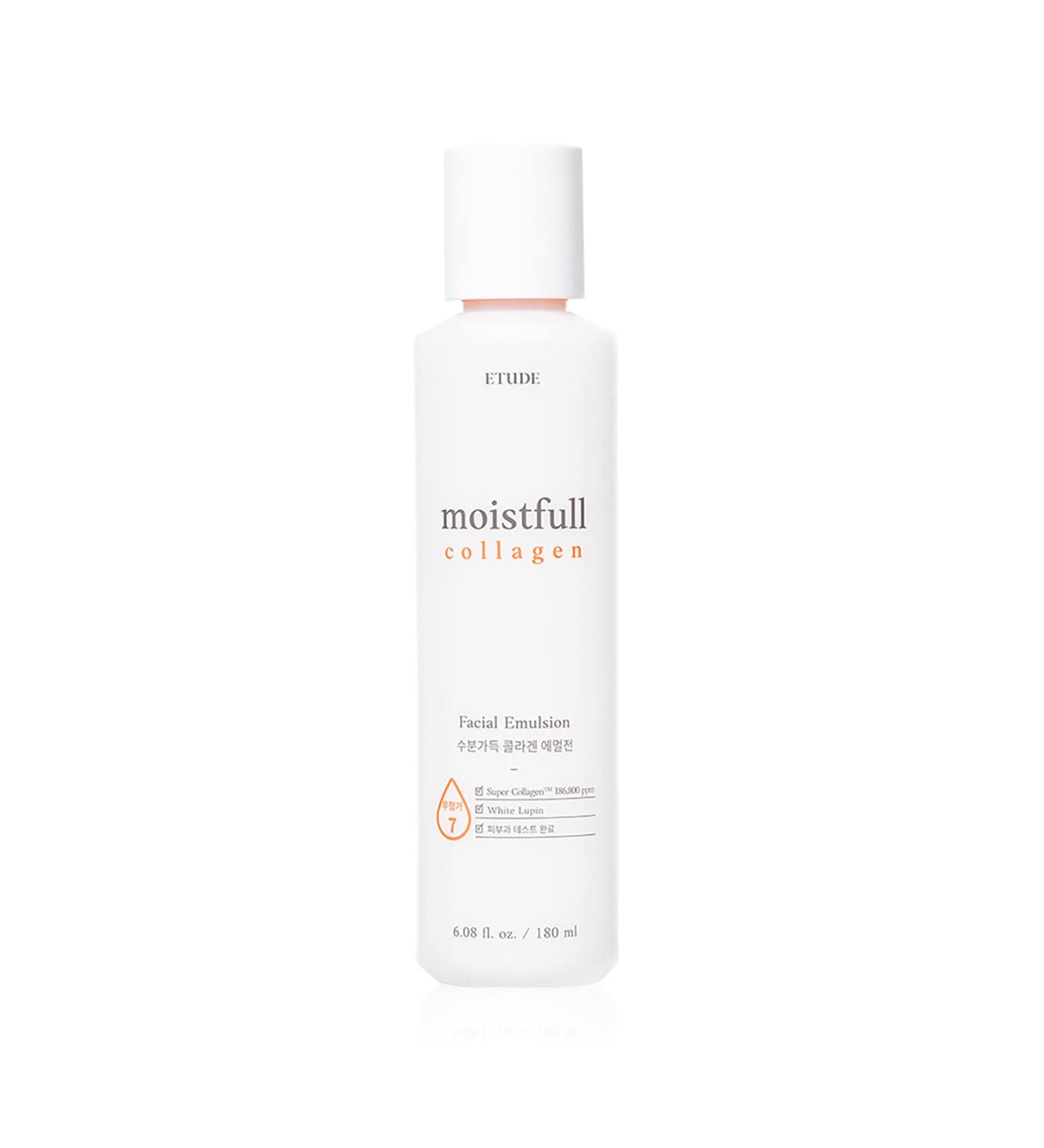 ETUDE Moistfull Collagen Emulsion 180ml | Super Collagen Water for Moisture & Vitality | Korean Skin Care 21AD - Buy Online on GoSupps.com