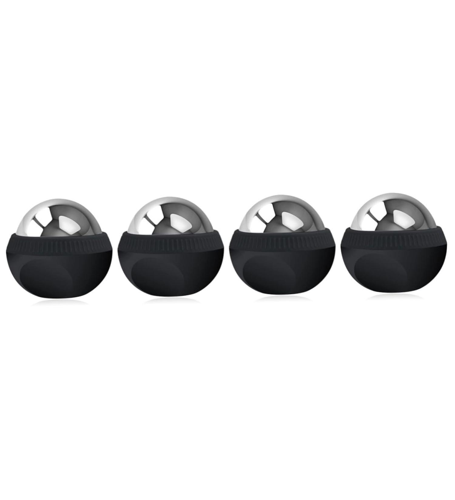 Gleavi Stainless Steel Massage Balls - 4-Piece Facial & Muscle Relief Device for Fitness & Sport - Buy Online on GoSupps.com