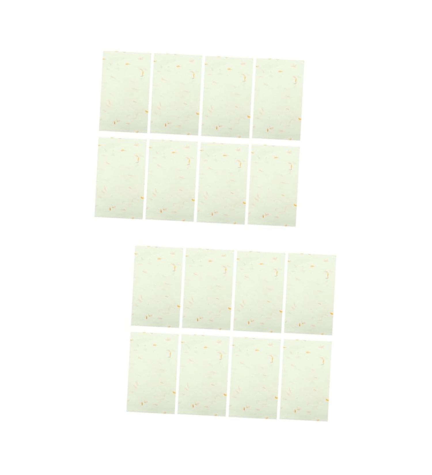 Lurrose 80 sheets Natural Chinese for Letter Brush Elegant Writing Calligraphy Unique Manual Supplies - Buy Online on GoSupps.com