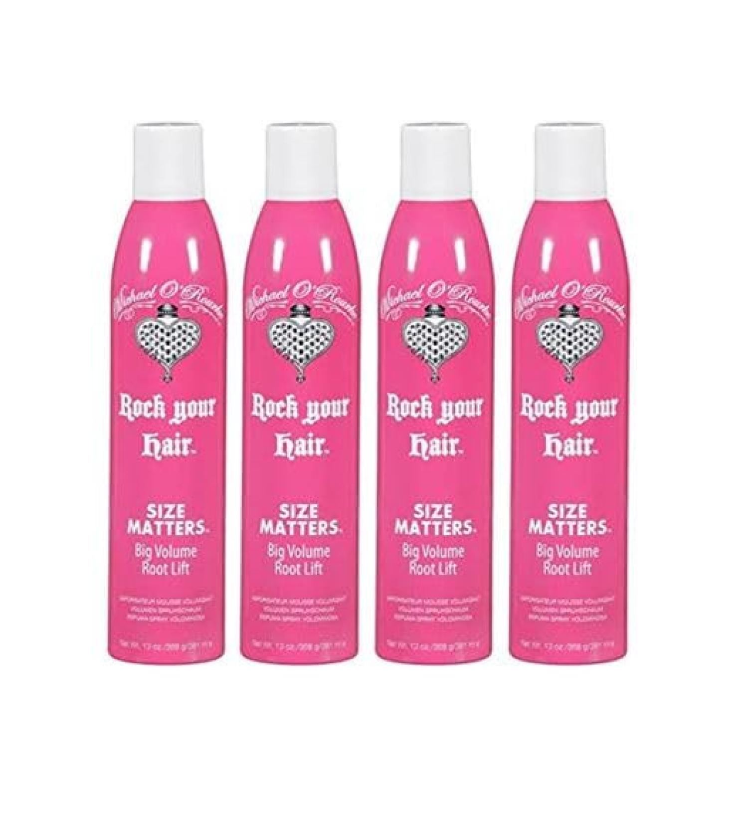 Rock Your Hair Big Hair Rocks Size Matters Big Volume Root Lift Spray 13 oz 4pk