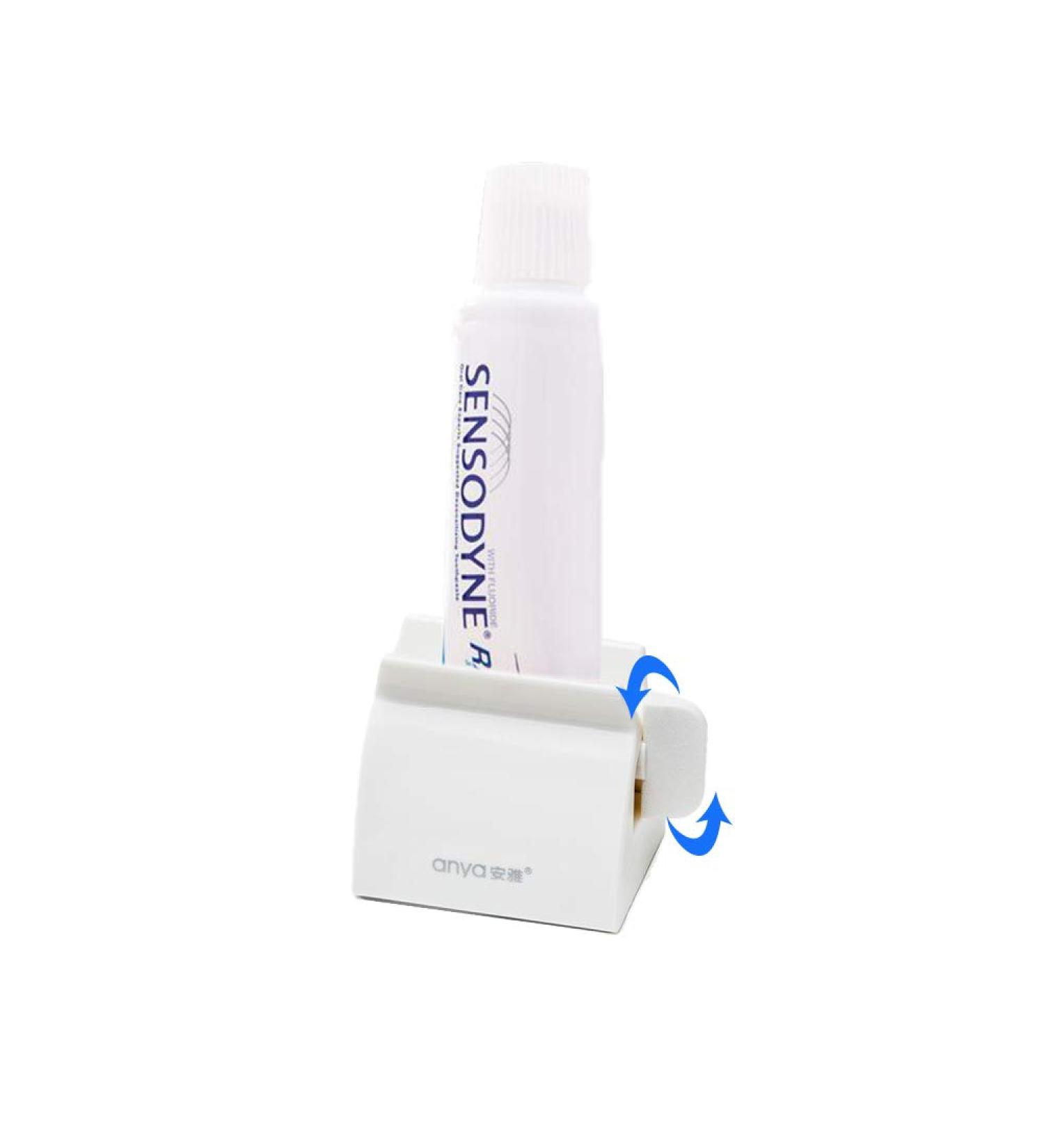 Rolling Tube Toothpaste Squeezer with Frosted Handles Turn Easily Toothpaste Dispenser for Bathroom Saves Toothpaste Creams & More Eco-Friendly Manual Toothpaste Squeezer 2 Colors(White L) - Buy Online on GoSupps.com