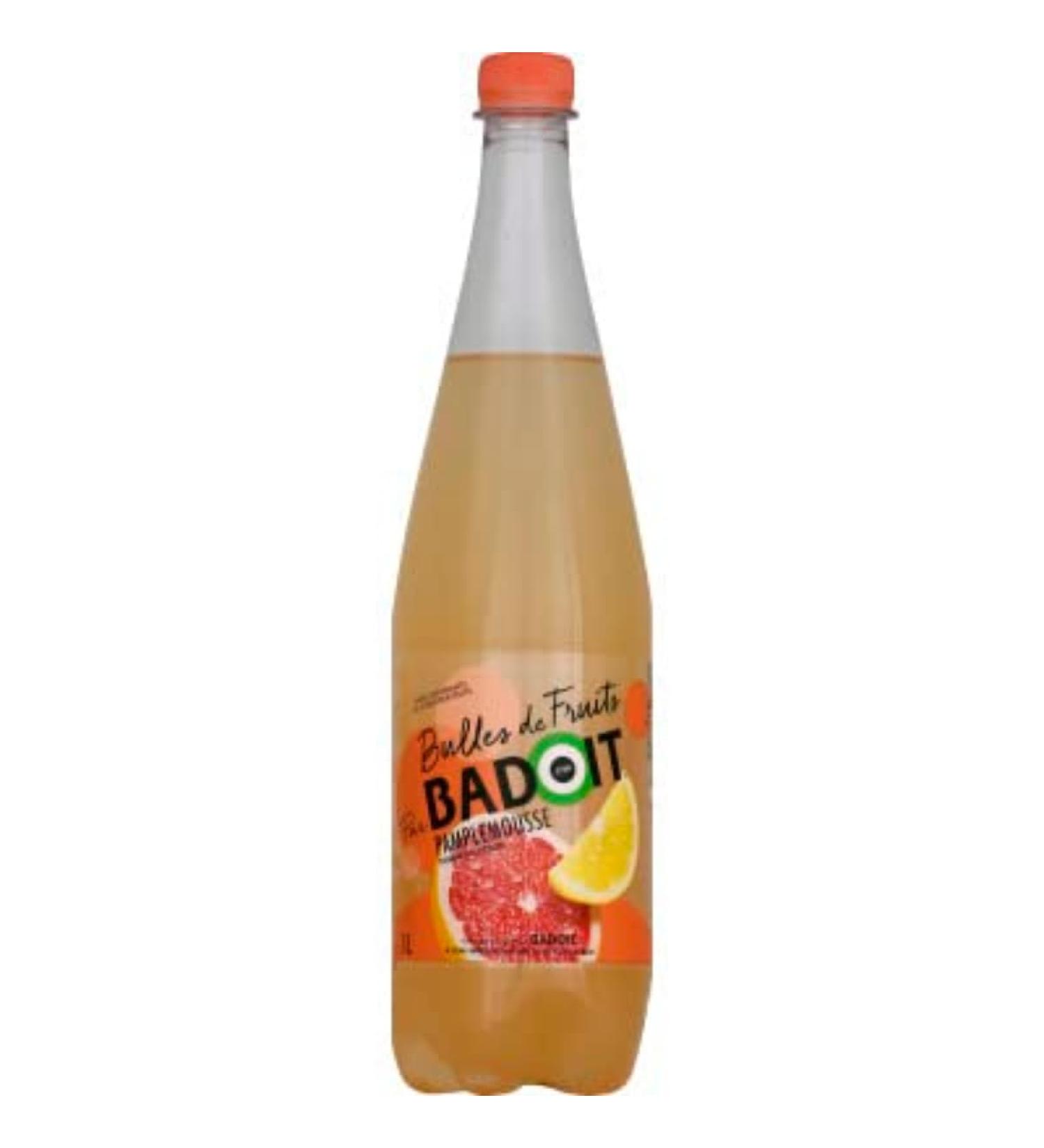 Badoit Fruit Bubbles Grapefruit with a touch of Lemon 1L