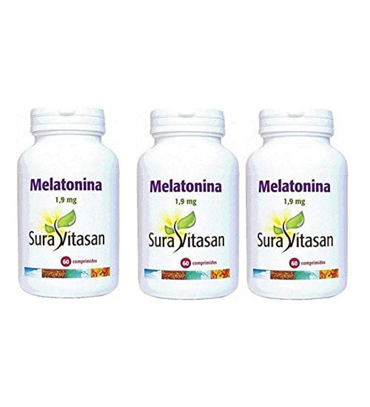 Melatonin 1.9 mg 60 tablets (Pack 3 u.) - Buy Online on GoSupps.com