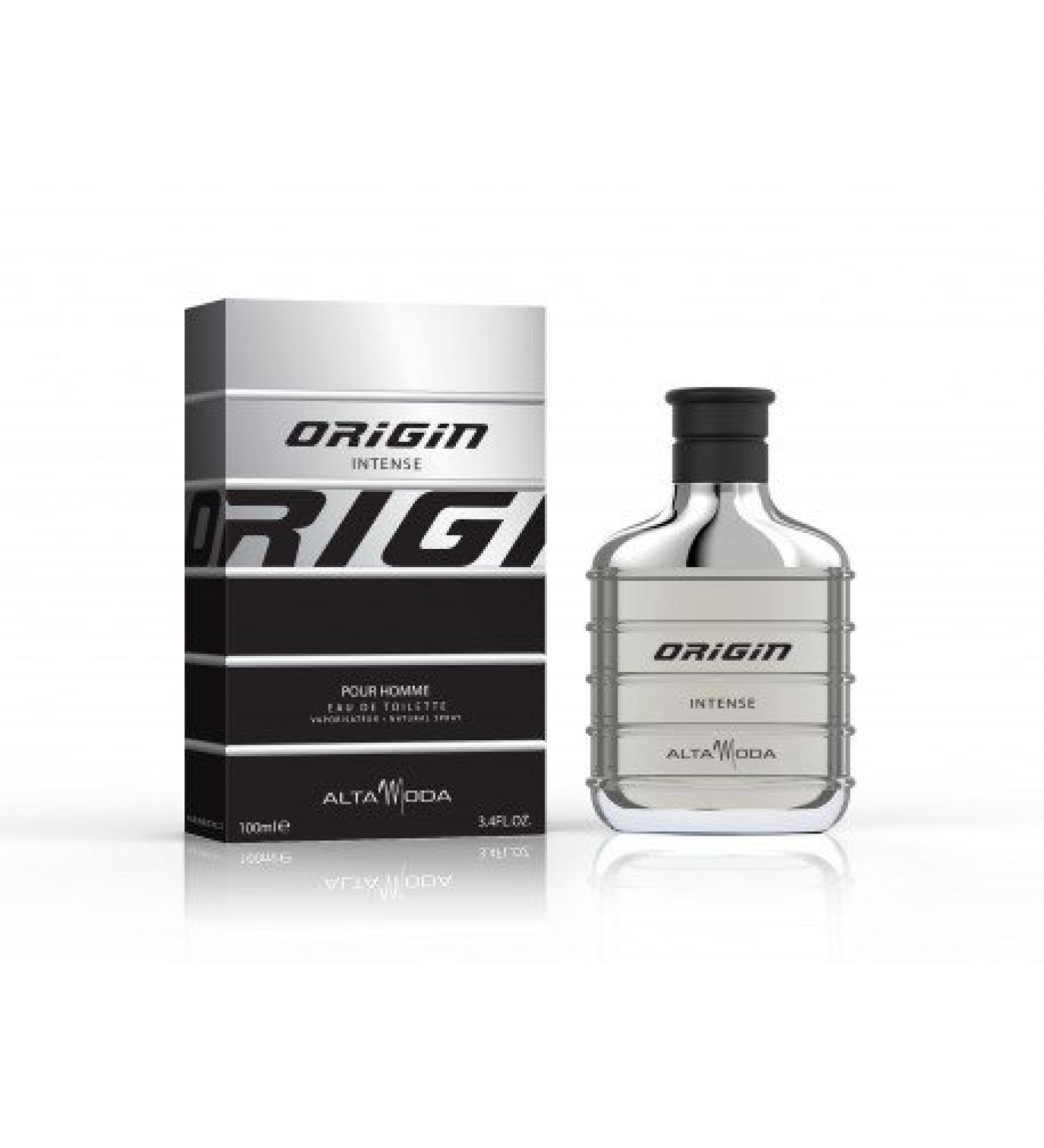 Origin Intense for Men EDT - Eau De Toilette 100ML (3.4 oz) | Arabian Perfumery | Unique Blend of Patchouli Geranium and Orange Blossom | Everyday Essential | by Alta Moda Perfumes - Buy Online on GoSupps.com