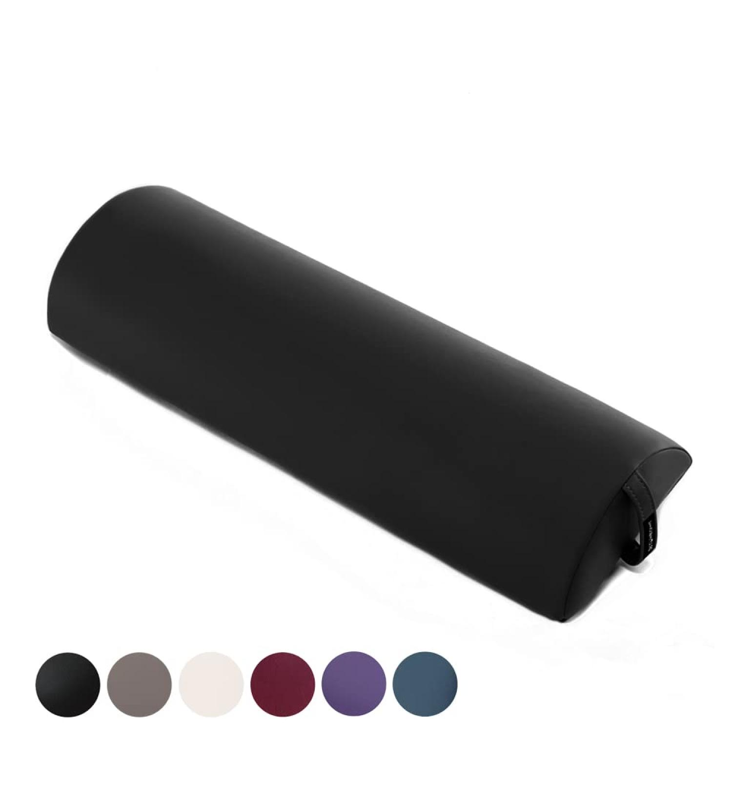 Large Half-round Black Massage Bolster Pillow by DR.LOMILOMI - 622 - Buy Online on GoSupps.com