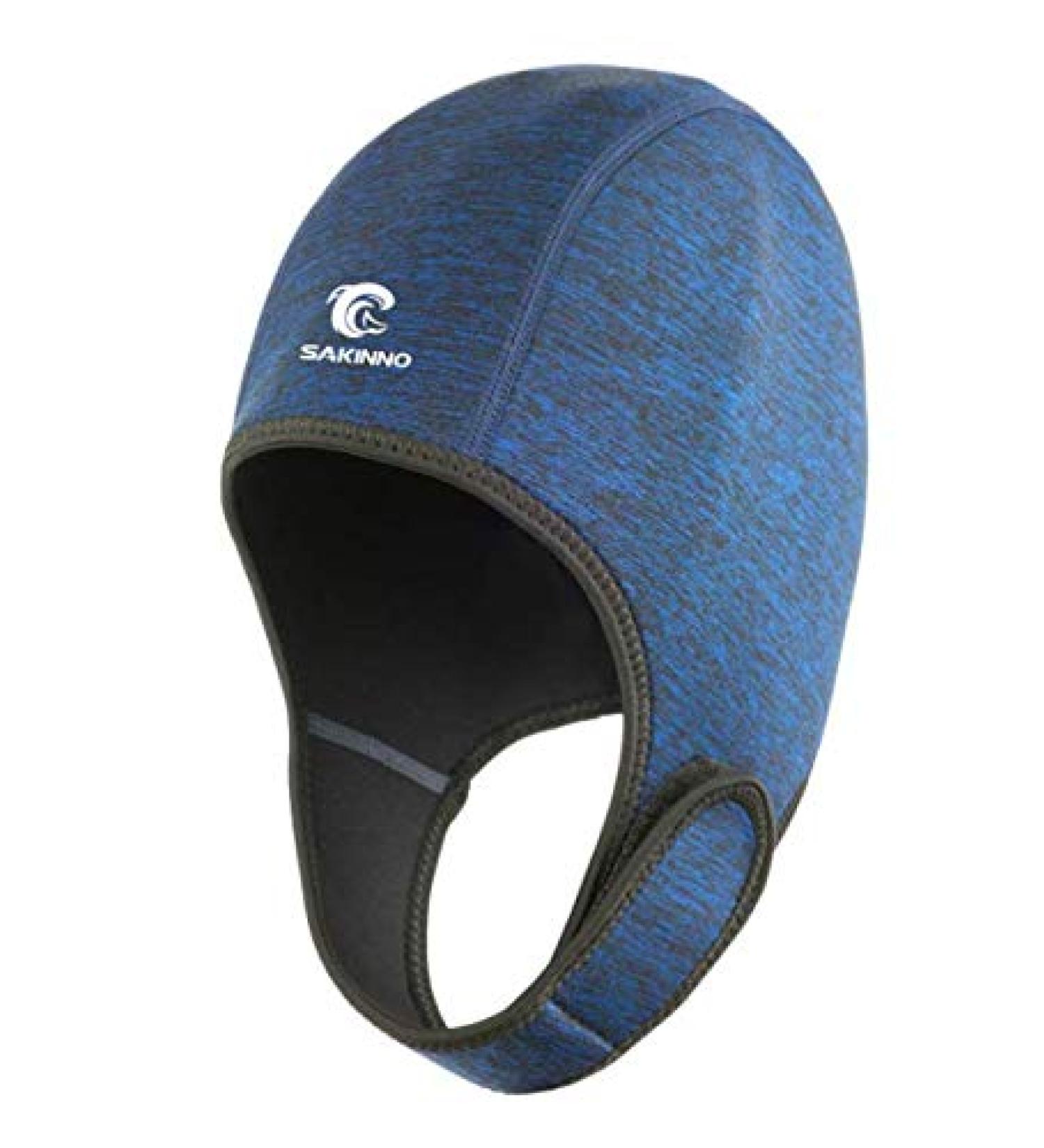 Men Women Diving Hoods Dive Cap Wetsuit Hood Scuba Dive Hood Swim Cap 2MM Surfing Thermal Hood for Kayaking Snorkeling Swimming Caps Beanie Sailing Canoeing Water Sports Kayak Rafting Swimming Cap Blue