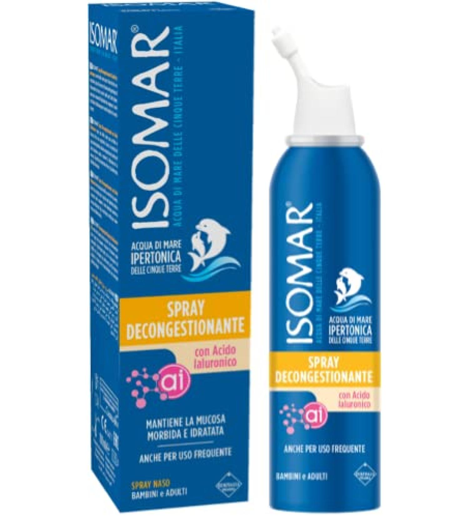 ISOMAR Isomar Nose Decongestant Spray with Hyaluronic Acid 100 ml Promo