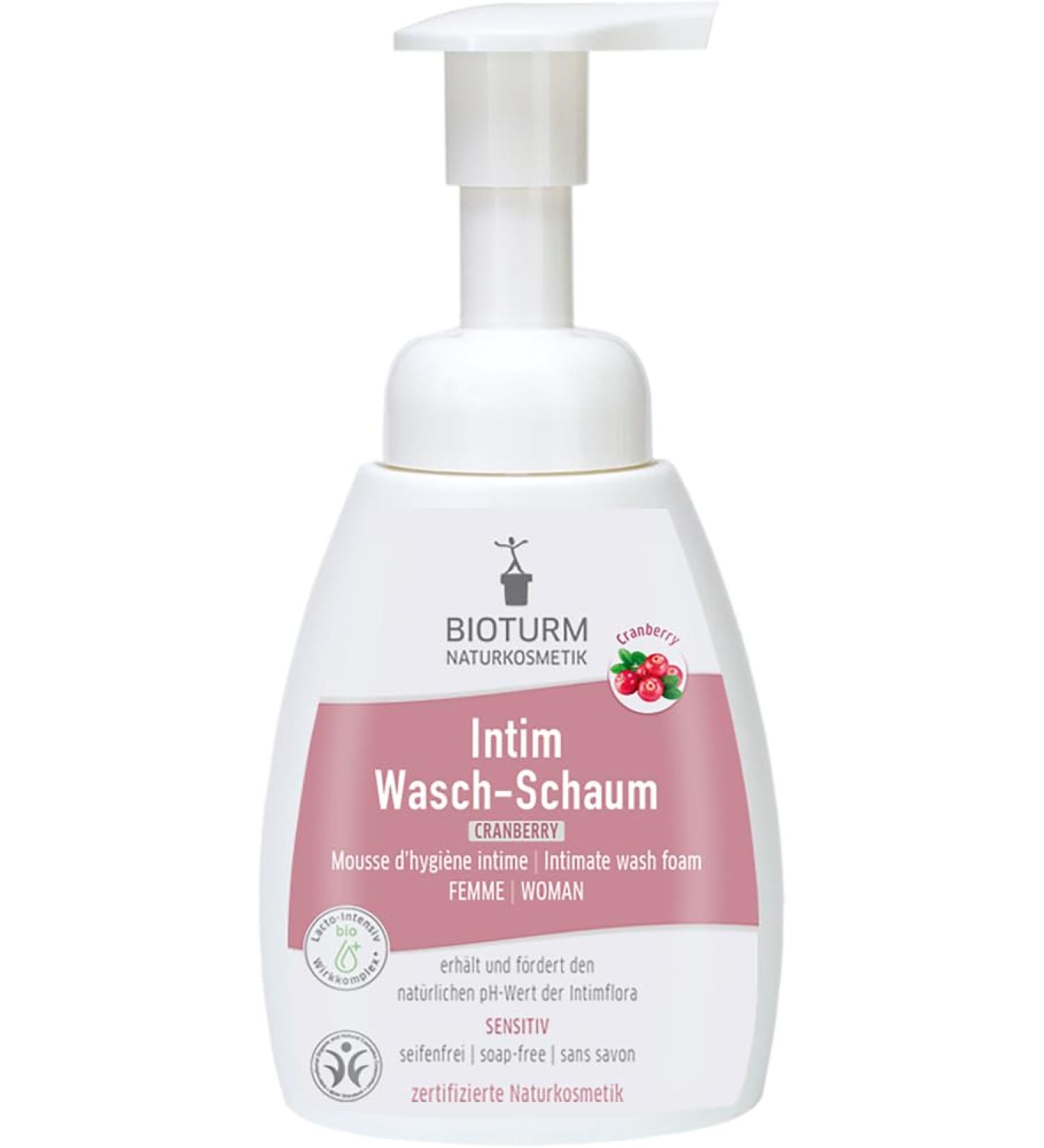 Bioturm Bioturm Bio BIOTURM Intim Cleansing Foam Cranberry 250 ml (Pack of 2)