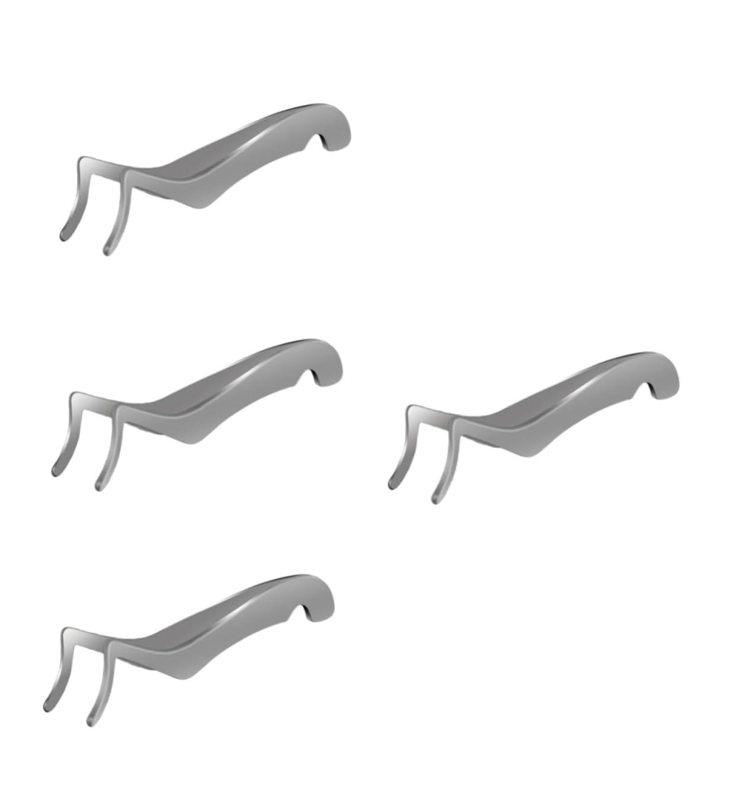 Buy FRCOLOR 4pcs Eyelash Curler Set | Stainless Steel Eye Makeup Tools & Eyebrow Curler | Perfect Lash Separator & Tweezer for Flawless Beauty - Buy Online on GoSupps.com