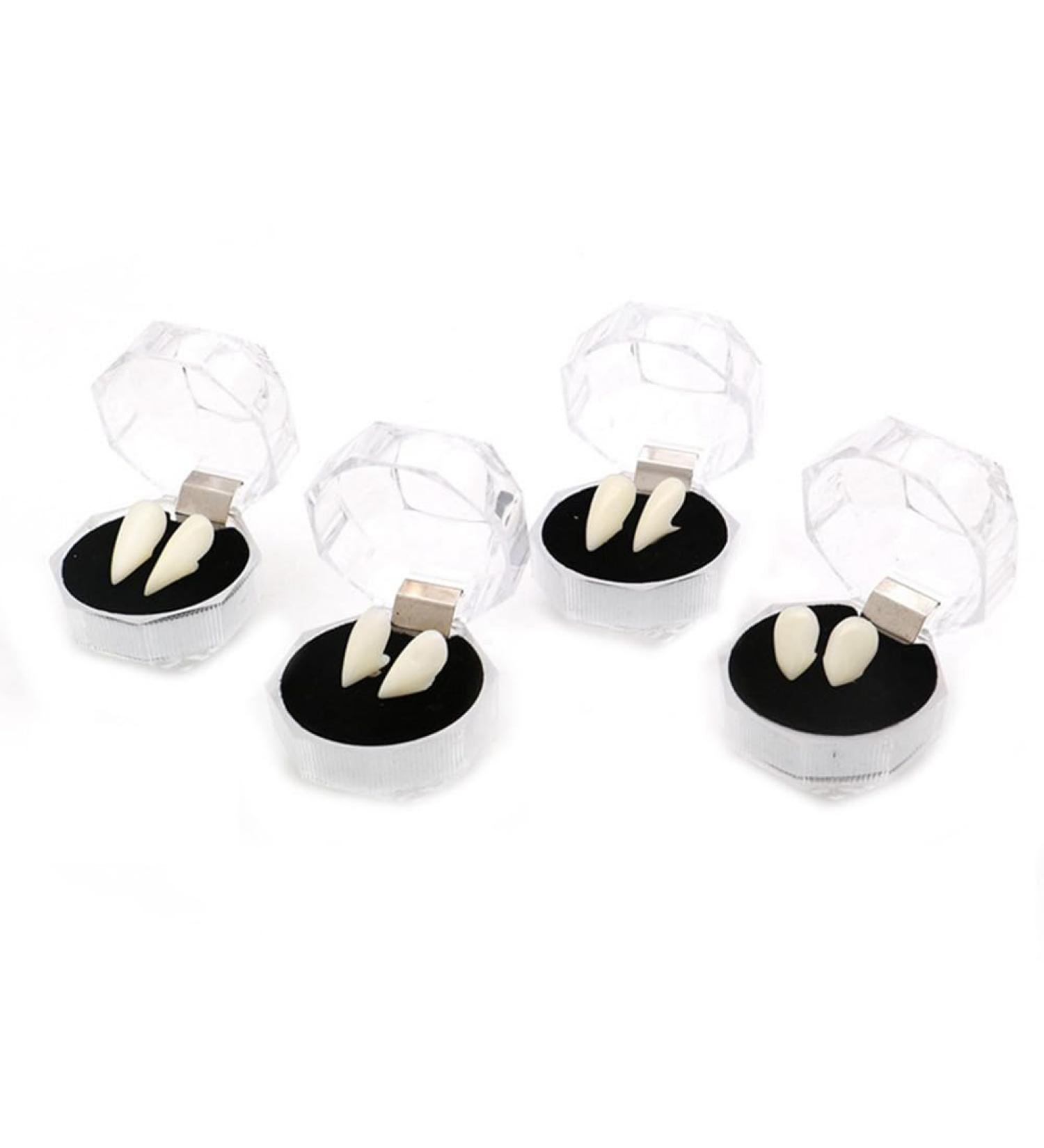 Evzvwruak Halloween Vampire Teeth Dentures Set | Party Costume Props & Decoration - Buy Online on GoSupps.com