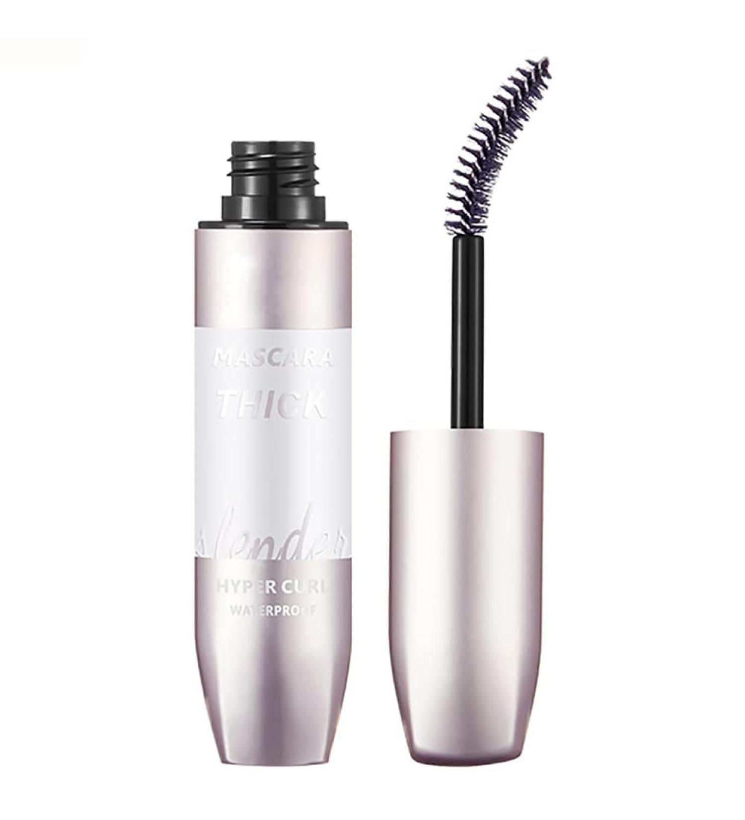 4D Fiber Curl Waterproof Mascara - Volume & Length, No Clumping, Smudge-Proof, 8g (Black) - Buy Online on GoSupps.com