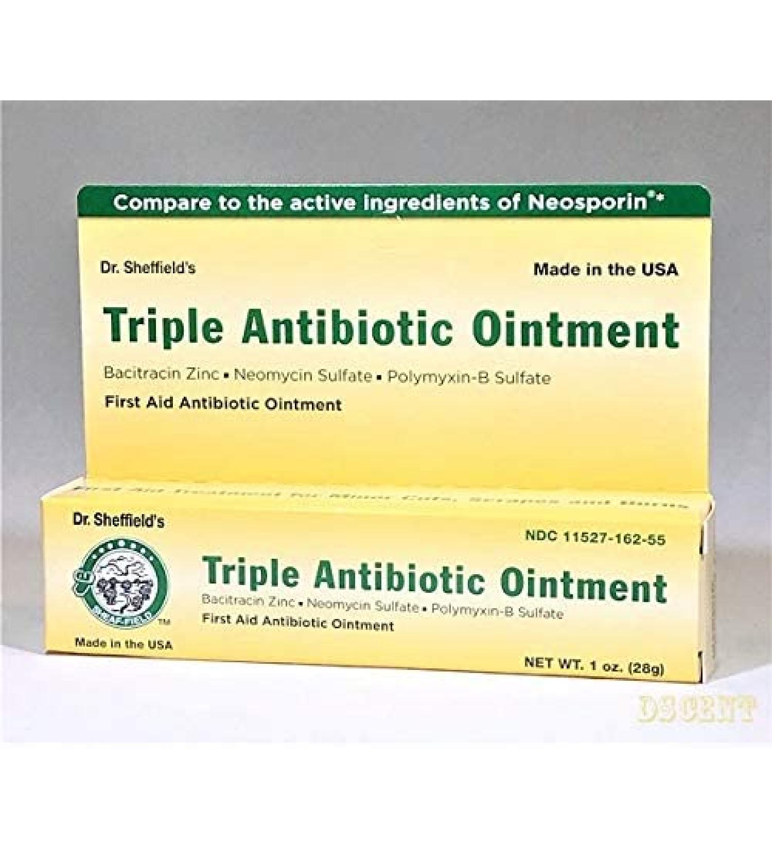 Buy Dr. Sheffield's Triple Antibiotic Ointment - Fast International Shipping | Heal Wounds Effectively - Buy Online on GoSupps.com
