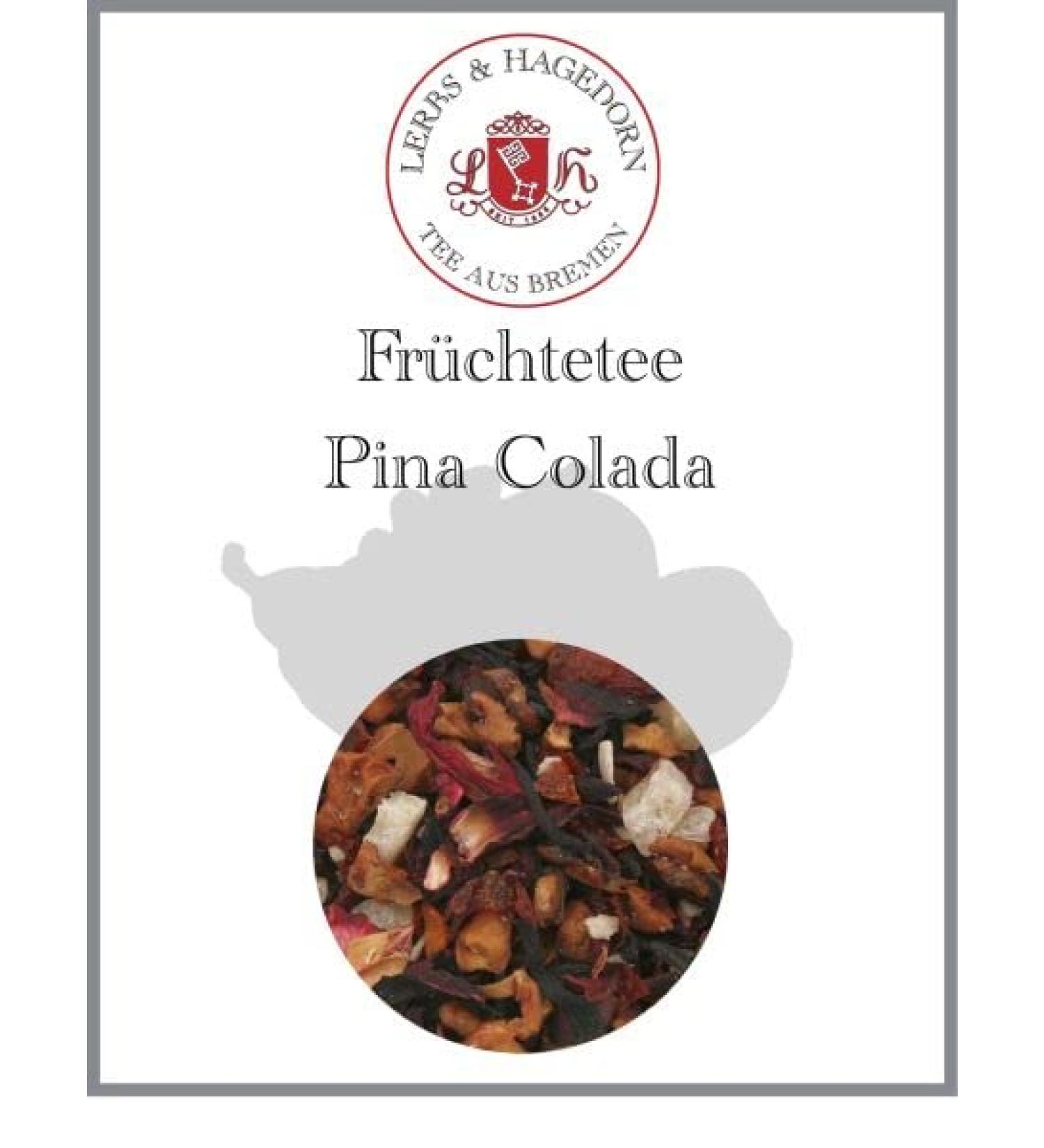  Lerbs & Hagedorn Lerbs & Hagedorn Pina Colada Fruit Tea | Pineapple and Coconut Flavor 250 g (approx. 20 liters) Hibiscus apple pieces rosehip peel - Buy Online on GoSupps.com
