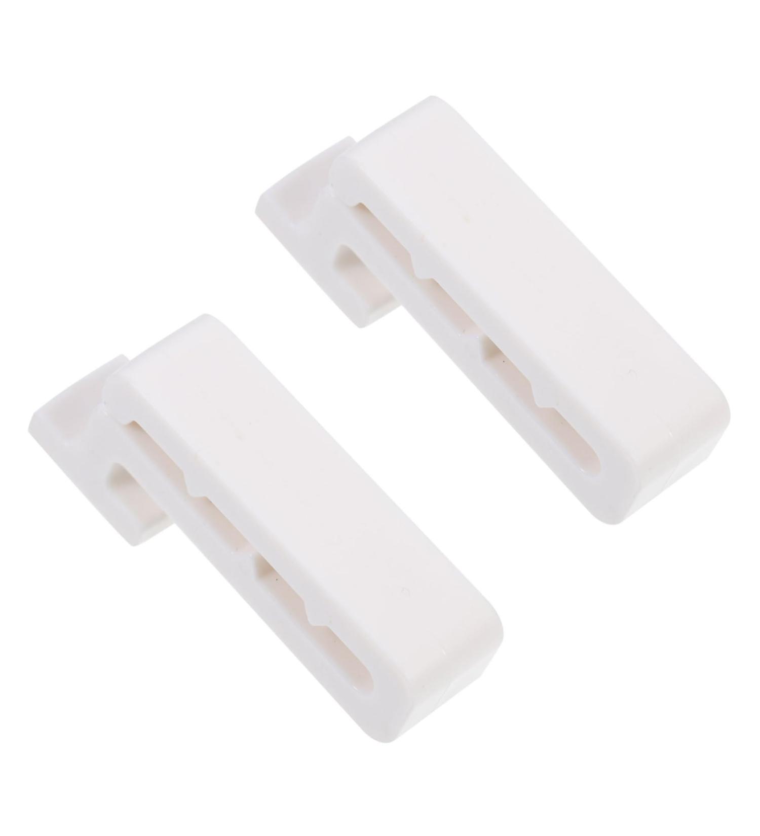 Minkissy Helmet Mask Hooks | Black Clips for Ski & Bike Helmets | Durable PVC Mask Holders for Outdoor Use | 4x2x1cm - Buy Online on GoSupps.com