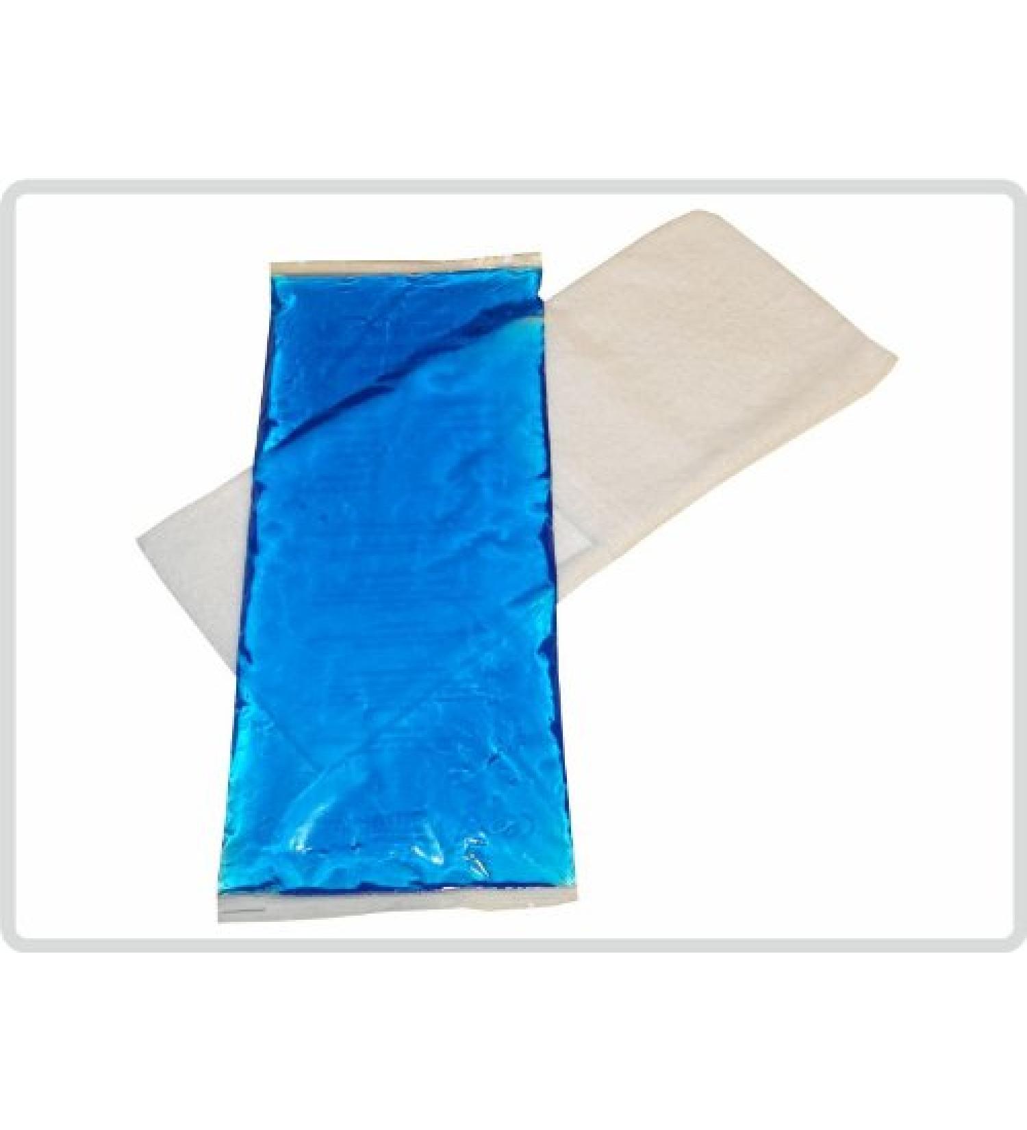 Cold Warm Compress Set of 2 (12x29 cm) with terry cloth cover white - Compresses Compress Coolpack Cooling Pad
