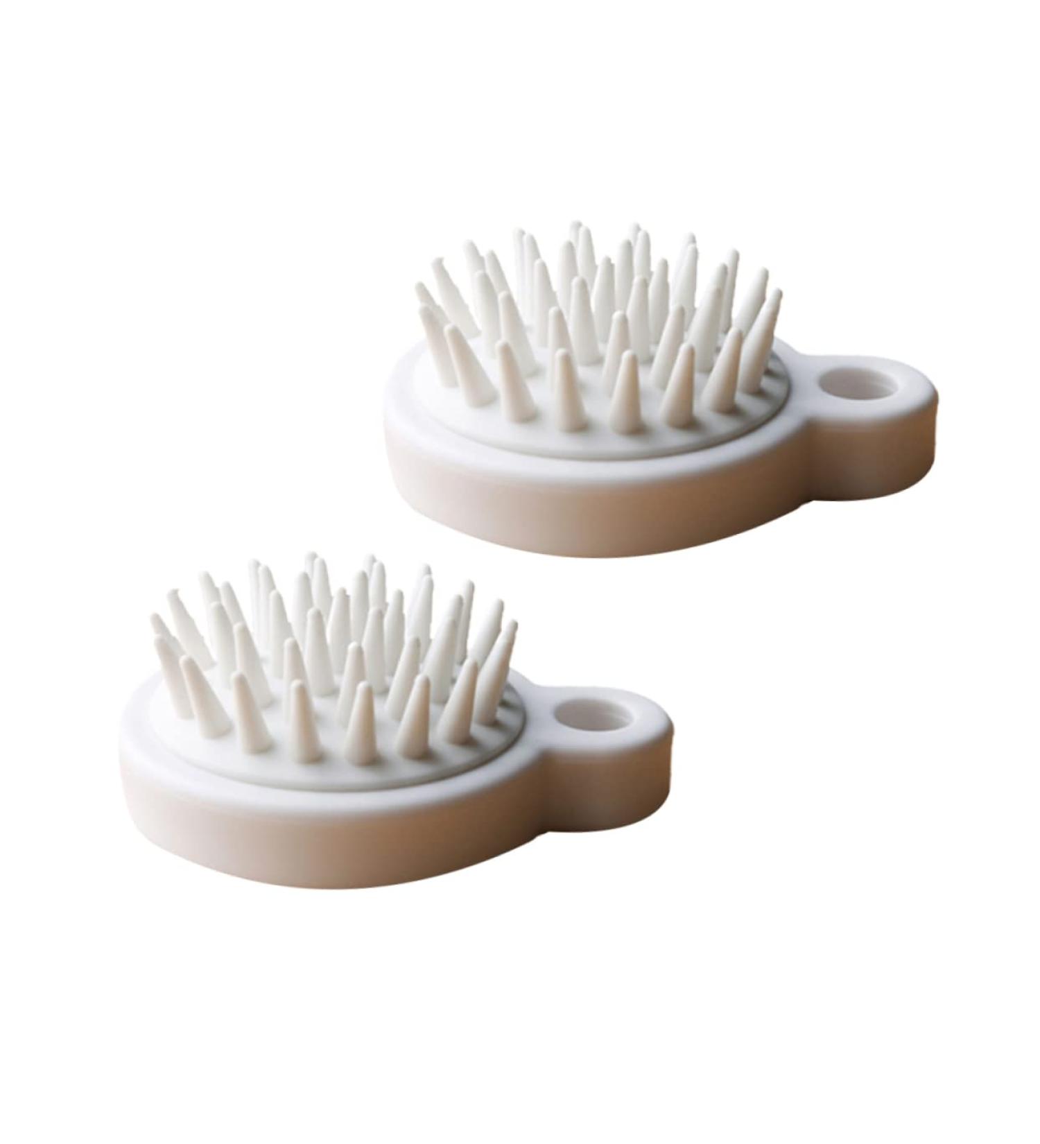 HOMOCONO 2-Piece Bath Accessories Set | Massage Scrubber & Scalp Hair Washing Tools for All Skin Types - Shop Now! - Buy Online on GoSupps.com