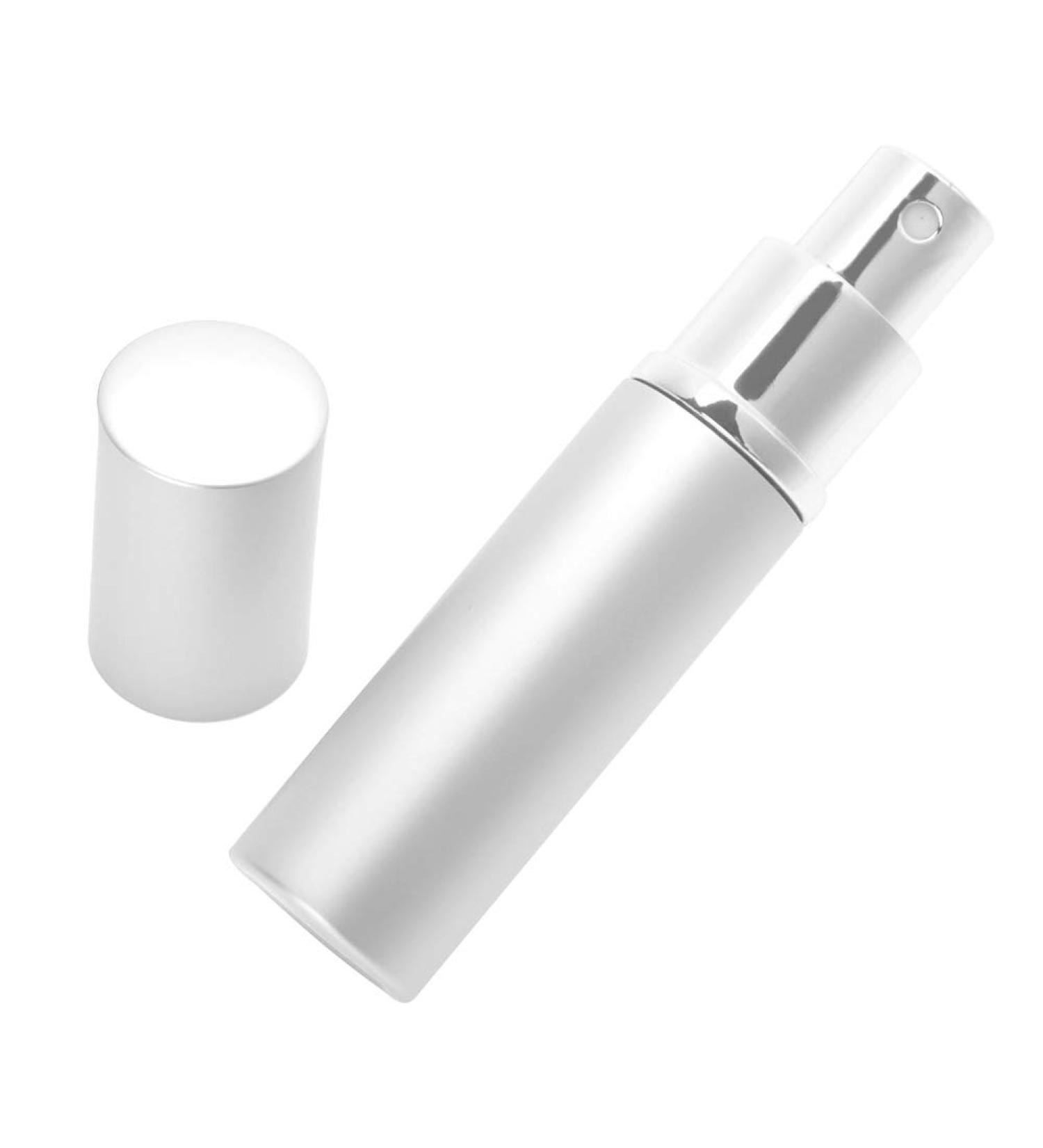 Yinhing Refillable Perfume Bottle 6 Colors 10ml Refillable Perfume Bottle Portable Empty Pump Lotion Perfume Atomizer for Traveling and Outgoing (Silver) - Buy Online on GoSupps.com