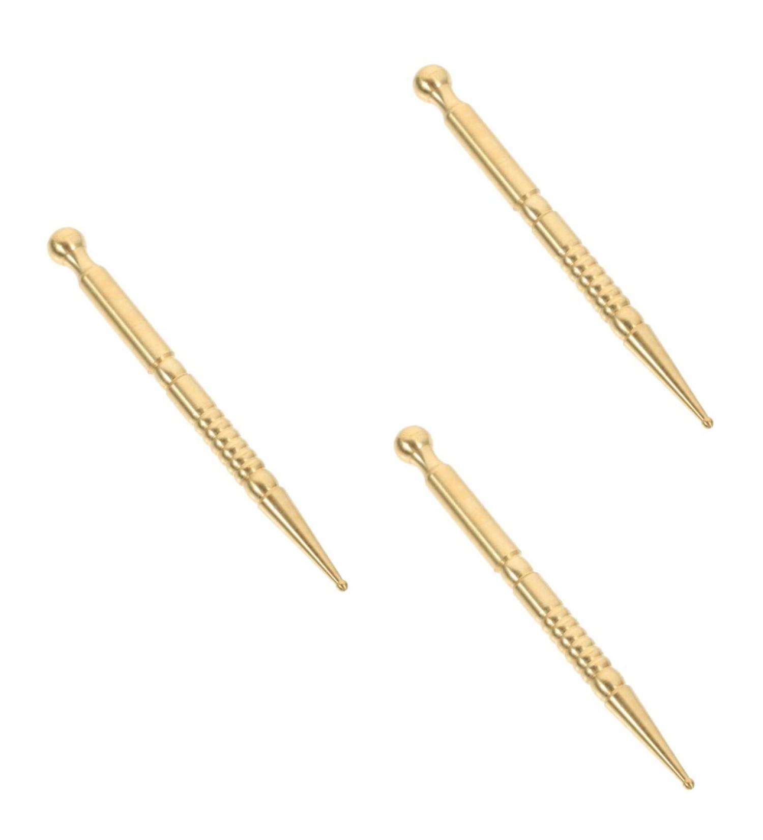 Buy Gleavi 3-Piece Muscle Pull Stick Set - Metal Acupressure Bar & Massage Roller for Pain Relief - Yellow Body Massage Tool - International Shipping Available - Buy Online on GoSupps.com