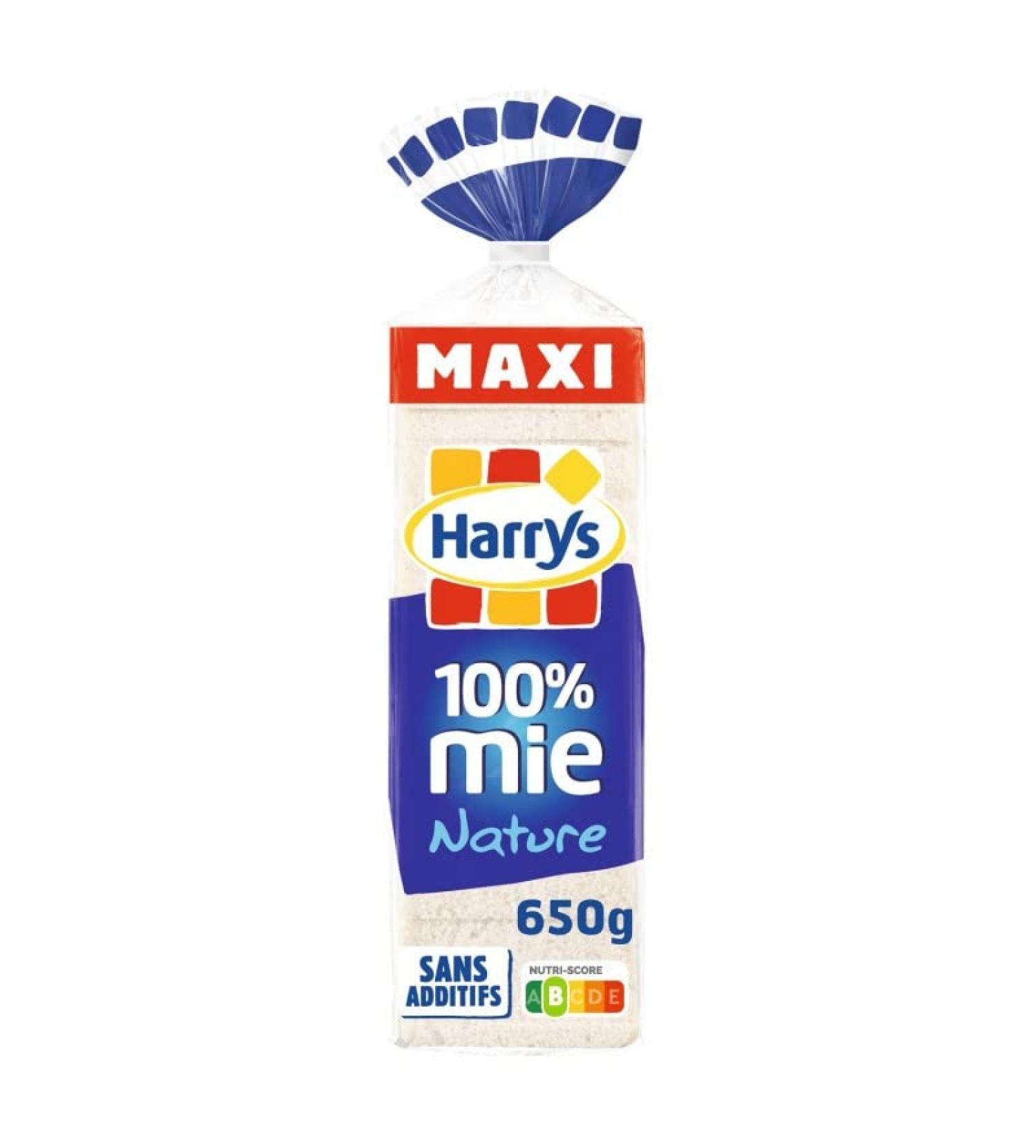 HARRYS Grocery Store - 100% Crumb Bread Without Crust Nature Maxi 650G - Pack of 4  - Buy Online on GoSupps.com