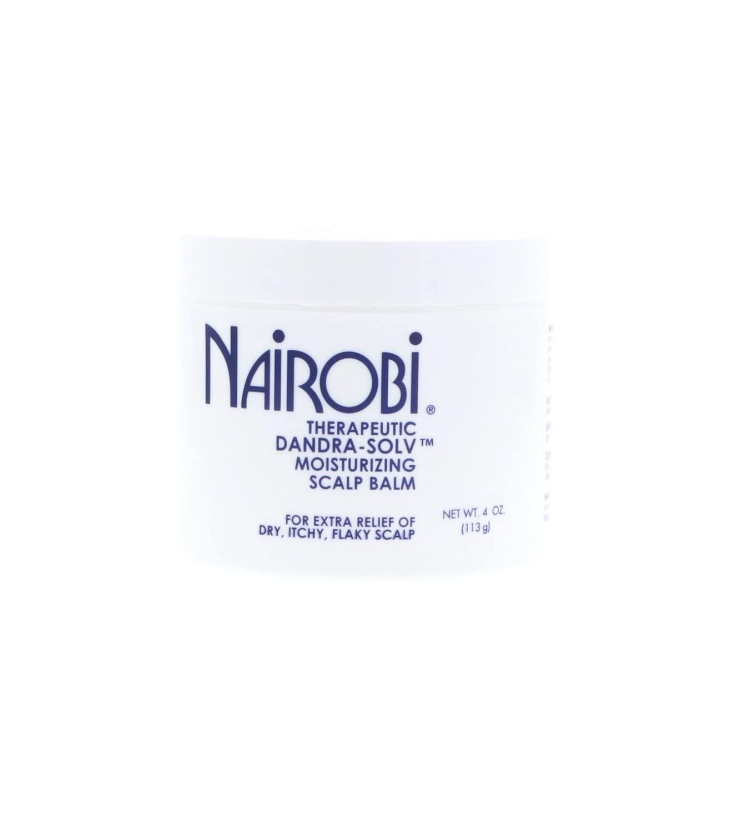 Nairobi Therapeutic Dandra-Solve Moisturizing Scalp Balm - Unisex 4oz for Healthy Scalp & Hair Relief - Buy Online on GoSupps.com