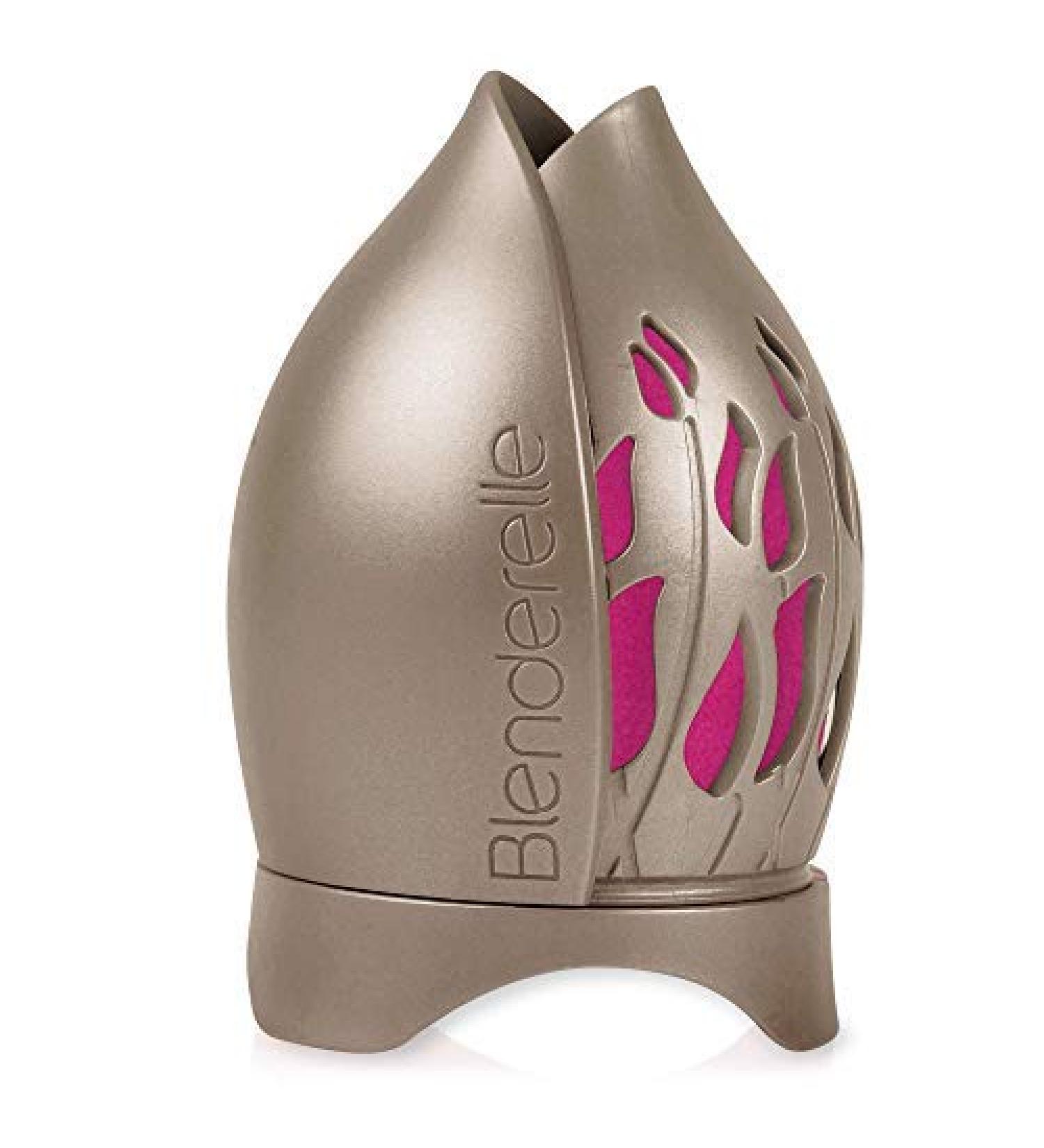 Blenderelle Makeup Sponge/Blender Storage Stand & Travel Bag (Gold)