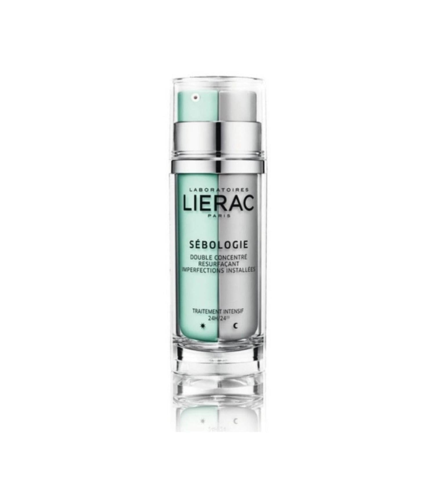 Lierac Sebologie Persistent Resurfacing Double Concentrate Serum 2 Salicylic Acid Serum for Face Zinc Gluconate Pore Refining & Skin Smoothing - 30ml Acid Serum 1.01 Fl Oz (Pack of 1) - Buy Online on GoSupps.com