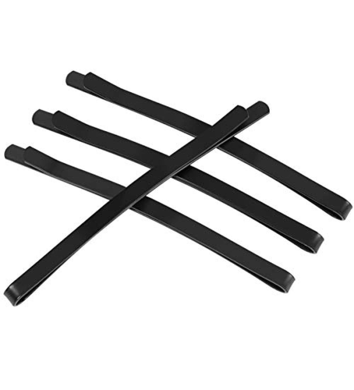 Lurrose 100pcs Wide Black Metal Bobby Hair Pins for Women - Classic Minimalist Hair Styling Clips - Buy Online on GoSupps.com