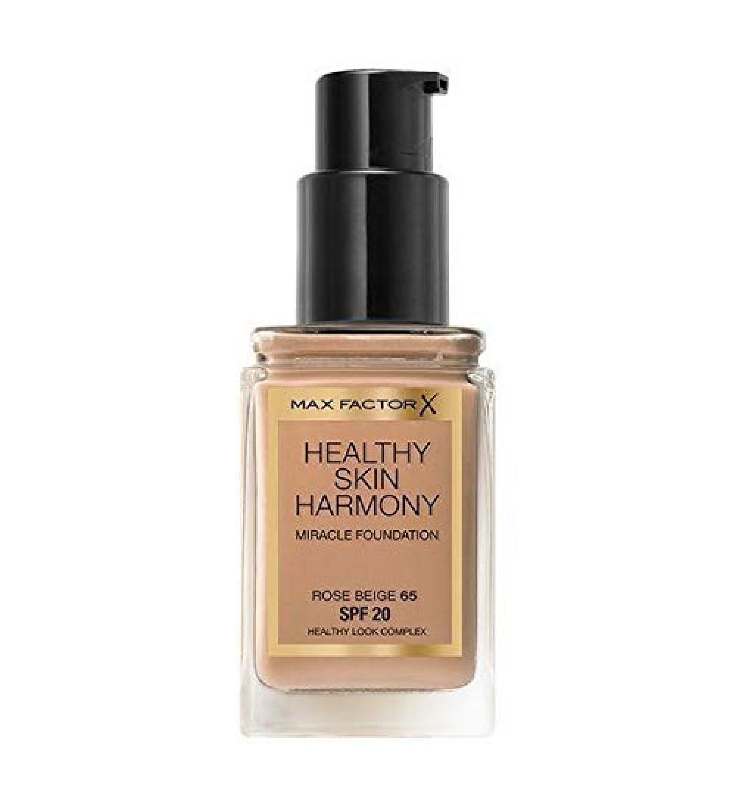 3 x Max Factor Healthy Skin Harmony Miracle Foundation 79 Honey Beige - Buy Online on GoSupps.com