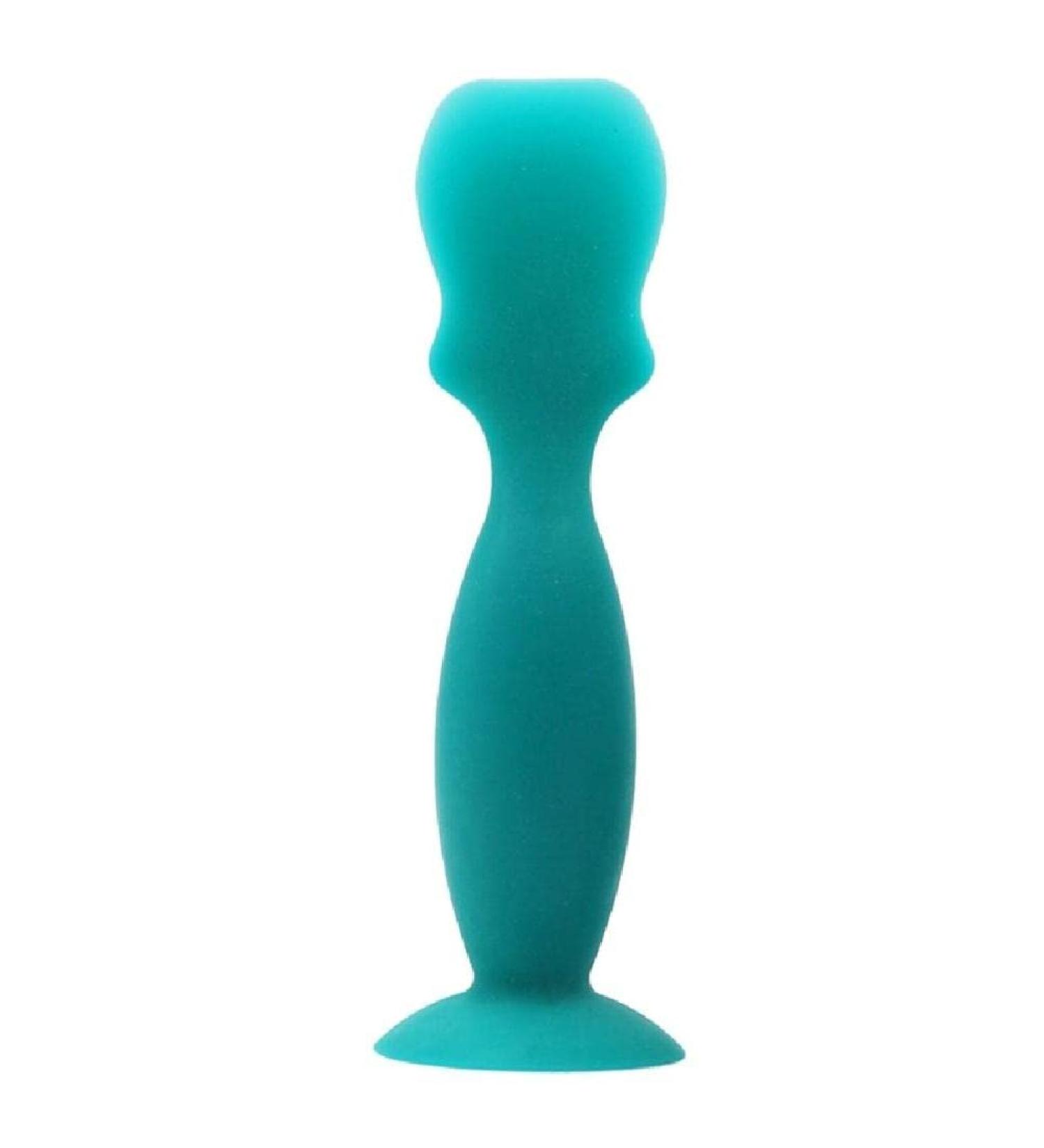 Buy Diaper Cream Spatula with Suction Foot - Soft Silicone Brush for Home Use - Emerald Green Baby Care Essential - Buy Online on GoSupps.com