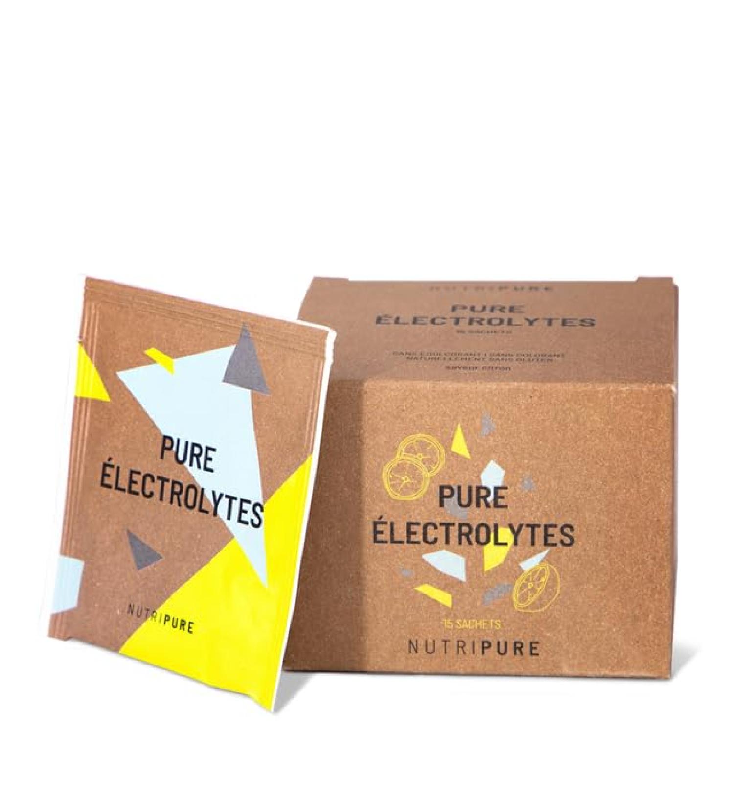 Nutripure | Pure Electrolytes | Training Drink | 5 Essential Minerals - Na Ca Mg Zinc & K | Cane Sugar | Vegan | Natural F - Buy Online on GoSupps.com