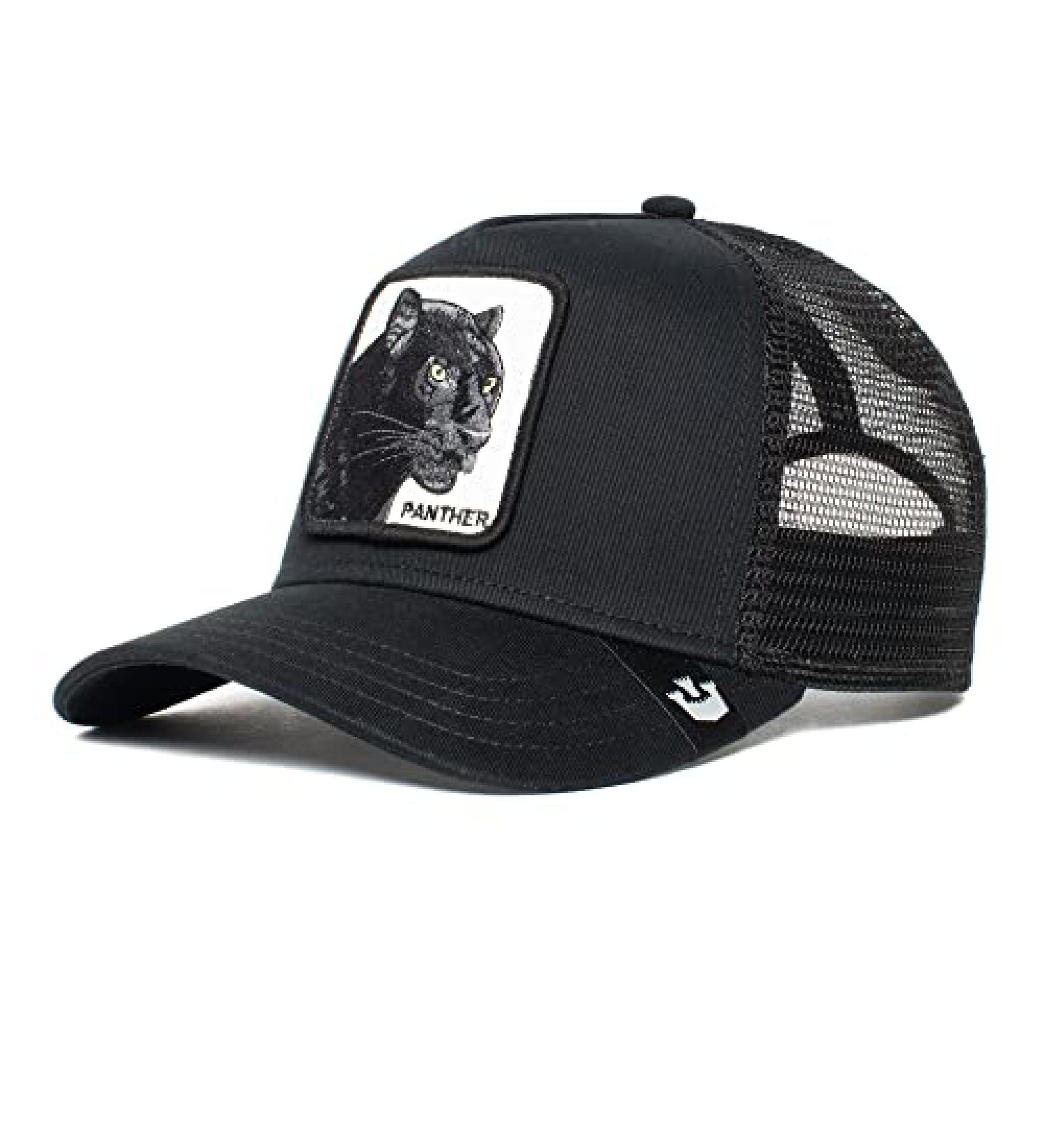 Goorin Bros. Farm Adjustable Snapback Mesh Trucker Hat - Panther Black - Buy Online on GoSupps.com