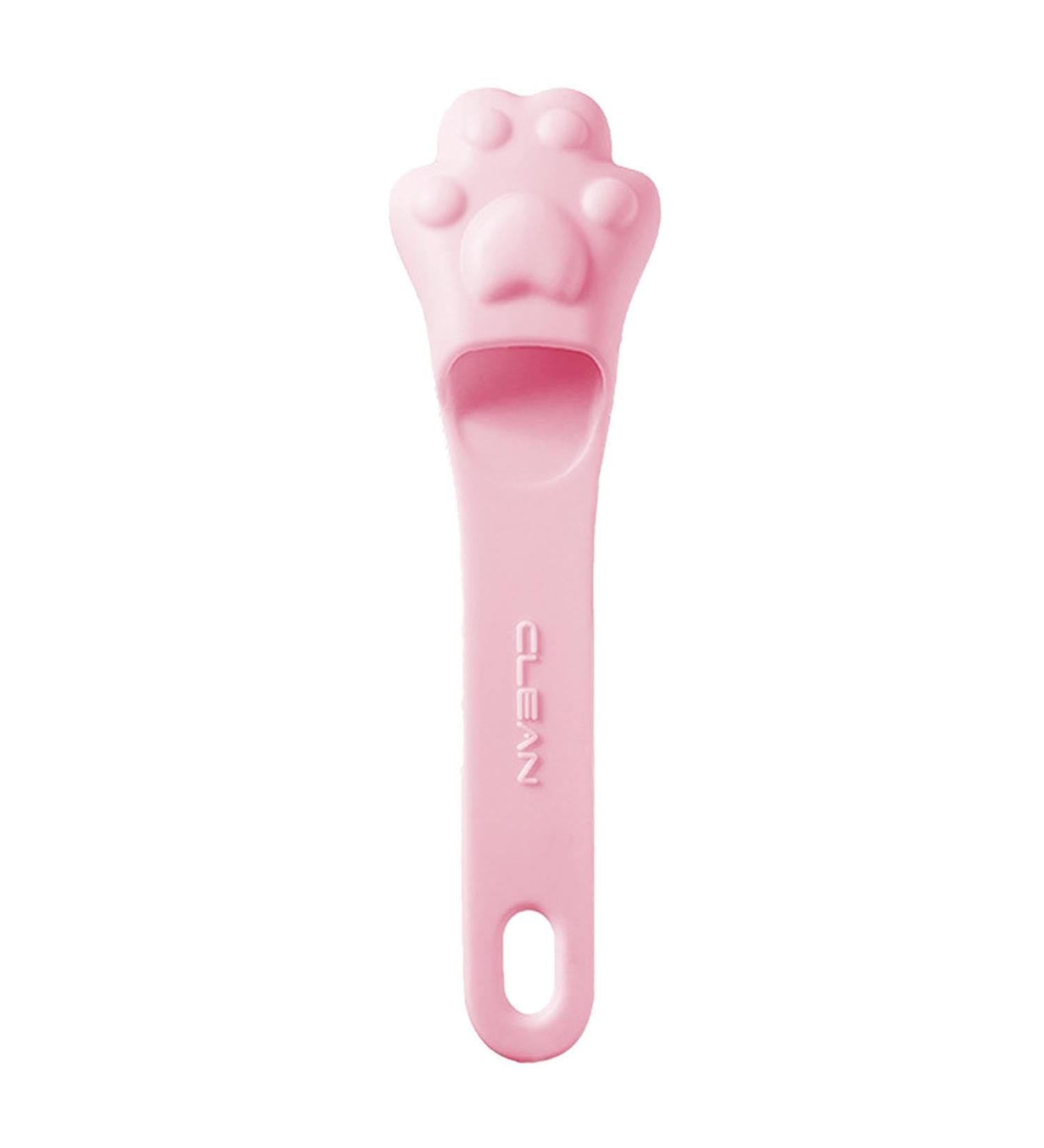 Manual Facial Cleansing Brush Soft Silicone Face Skin Scrubber Manual Brush Applicator Brush Face maskes Brush for Forehead Cheeks Nose Lips Face 10.8x3 Cm Pink - Buy Online on GoSupps.com