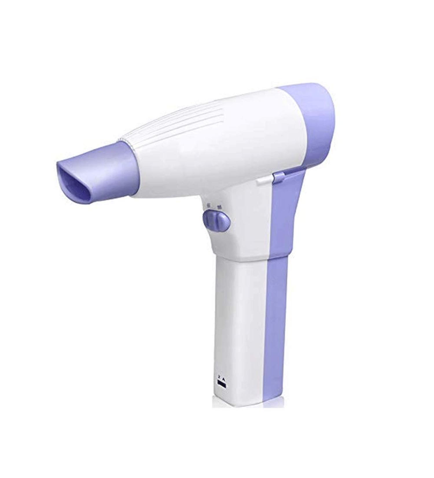 Cordless Hair Dryer Rechargeable Portable Blow Dryer with Hot Air and Cold Air Suitable for Indoor Travel Camping Painting - Buy Online on GoSupps.com