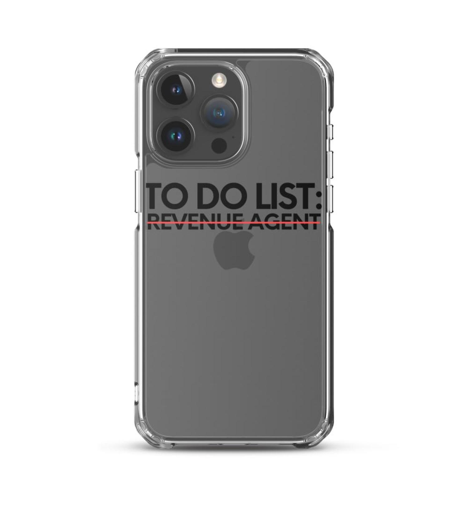 Funny to Do List Revenue Agent Retirement Worker Agent Novelty Revenue Agent Transparent