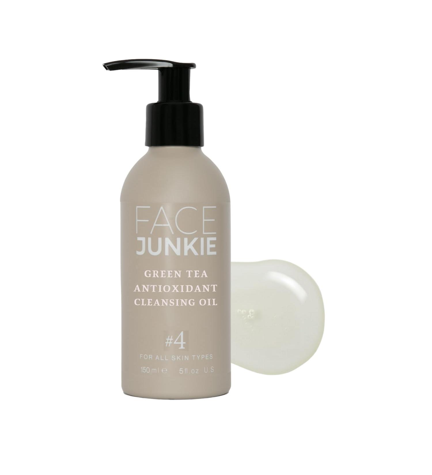 Green Tea Antioxidant Cleansing Oil - 150ml Face Make up Remover - Buy Online on GoSupps.com
