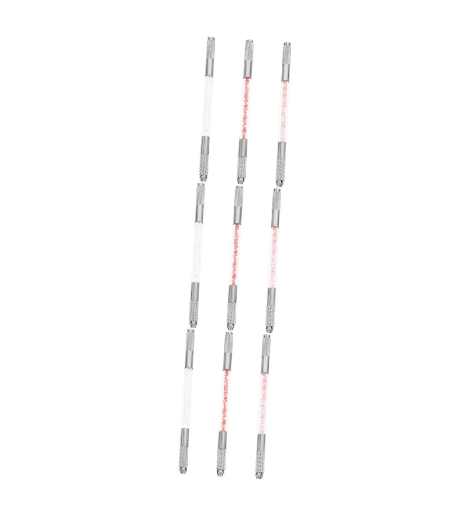 Healeved 9 Pcs Fruit Embroidery Pen Microblading Needle Pen Makeup Tool Eyebrow Embroidery Hand Tools Plastic 1 count (Pack of 1) Assorted Colorx3pcs - Buy Online on GoSupps.com