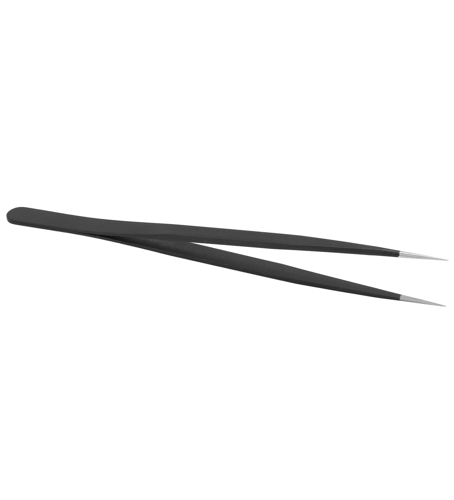 High-Precision Antistatic Pointed Tweezers - BST-201esD for Semiconductor Microelectronics & Aerospace | Acid-Resistant & Ideal for Circuit Boards - Buy Online on GoSupps.com